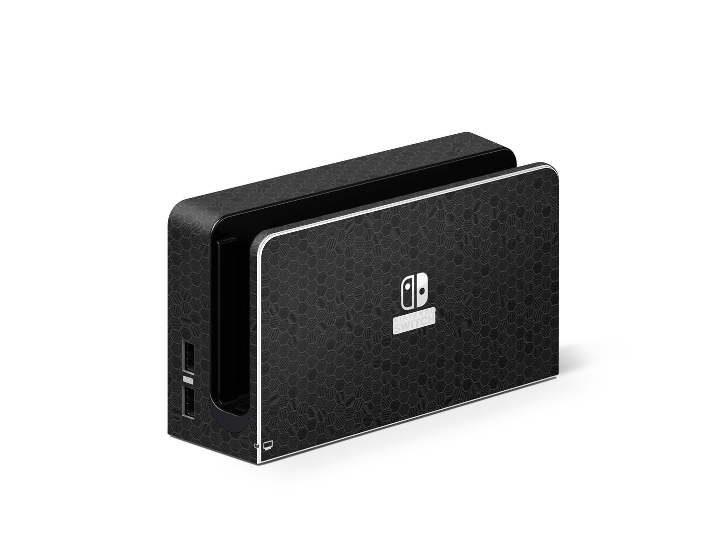 Skin Nintendo Switch, Honeycomb 3D Black