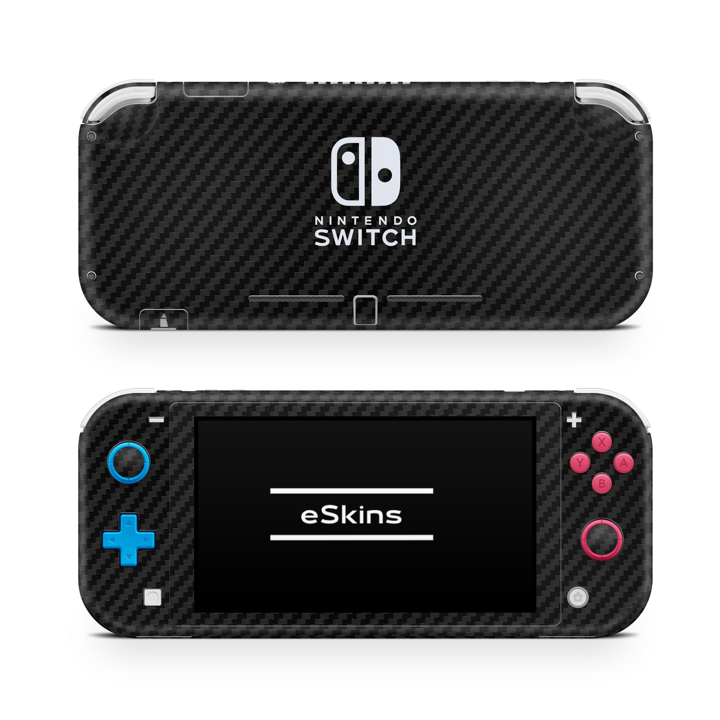 Skin Nintendo Switch Lite, Carbon 3D Black