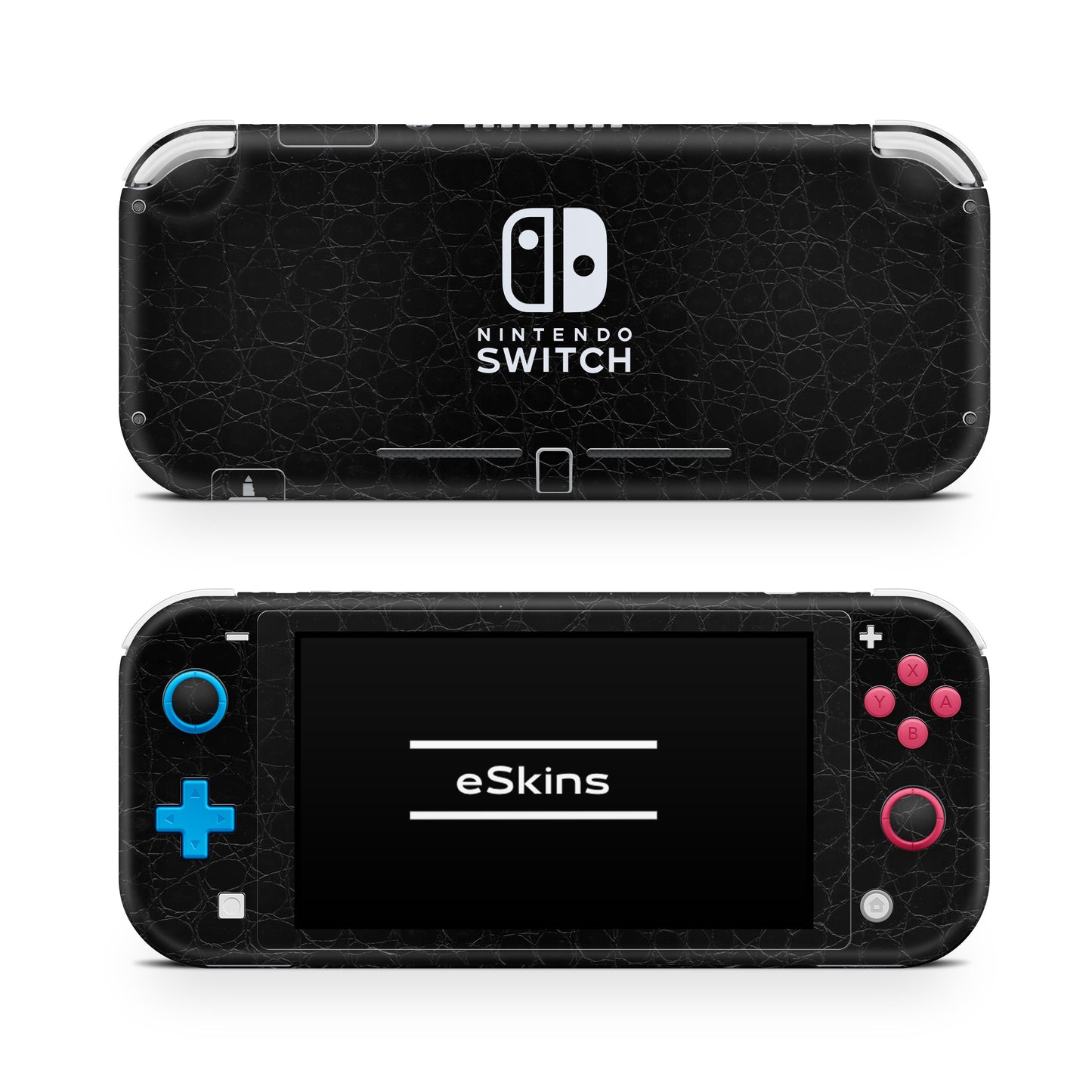Skin Nintendo Switch Lite, Croco 3D Black