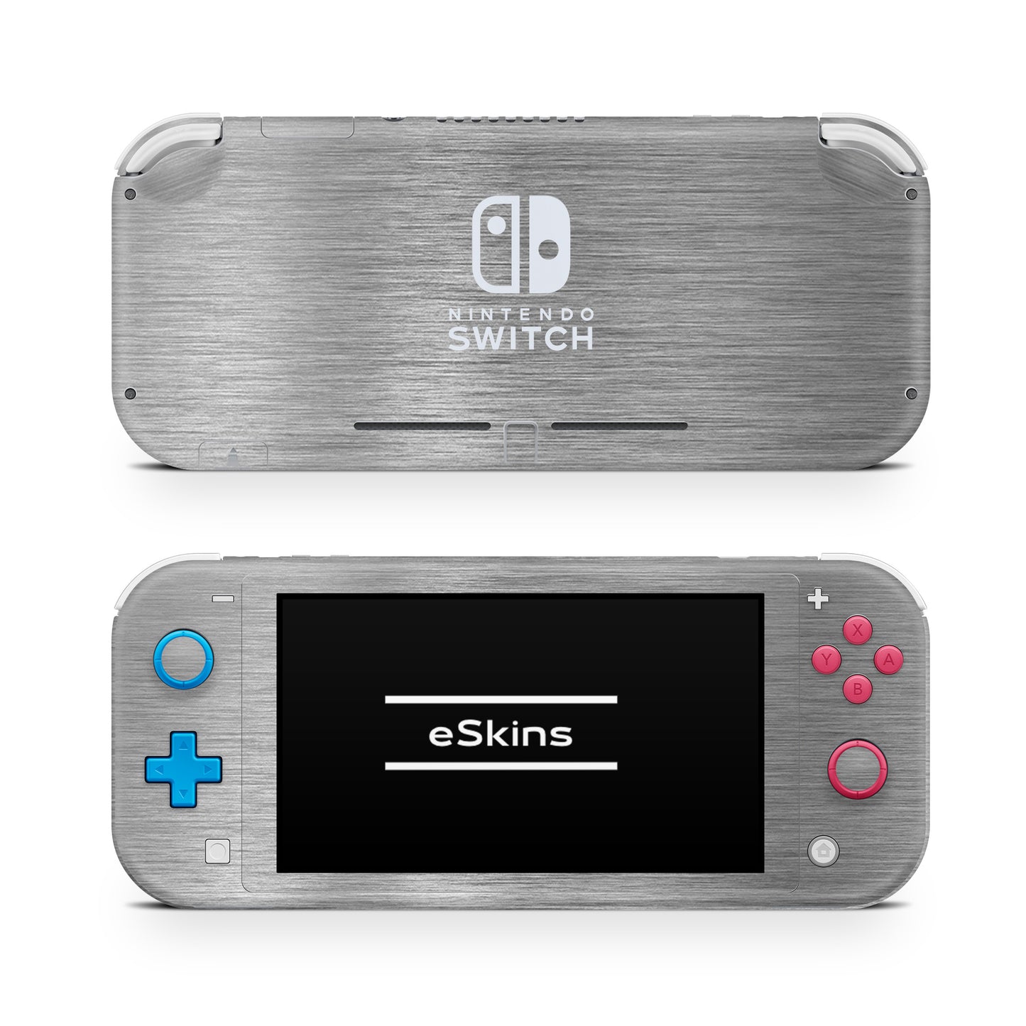 Skin Nintendo Switch Lite, Metallic 3D Graphite
