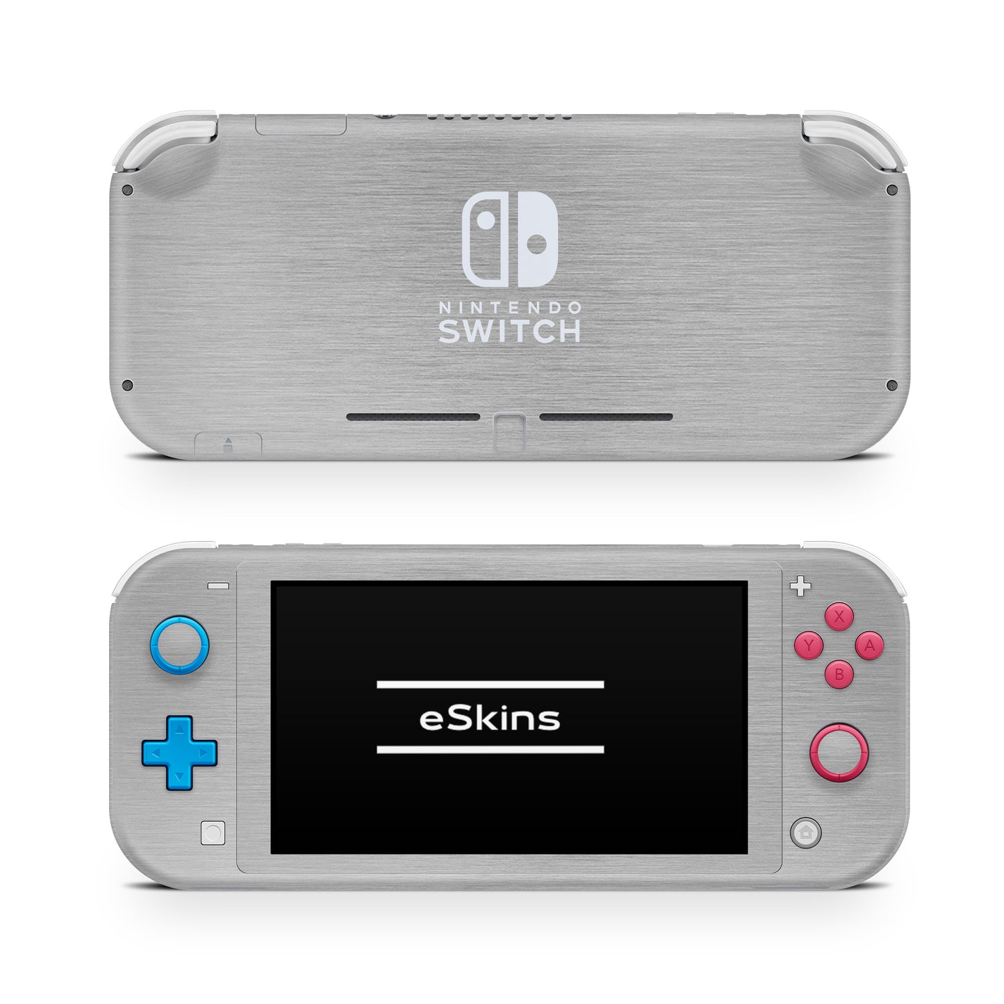 Skin Nintendo Switch Lite, Metallic 3D Gray