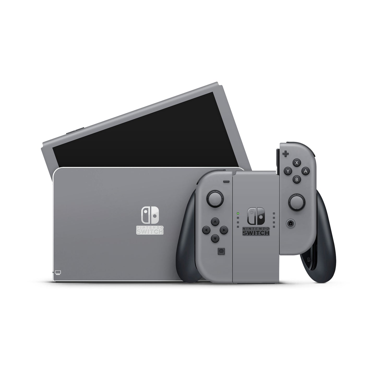 Folie de protectie Nintendo Switch, eSkins Unique, Skin Mat Gri