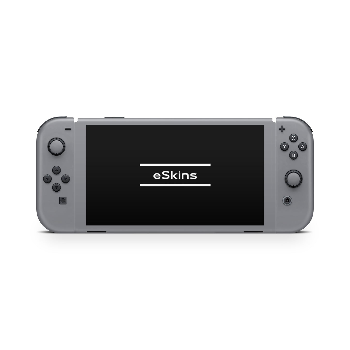 Folie de protectie Nintendo Switch, eSkins Unique, Skin Mat Gri
