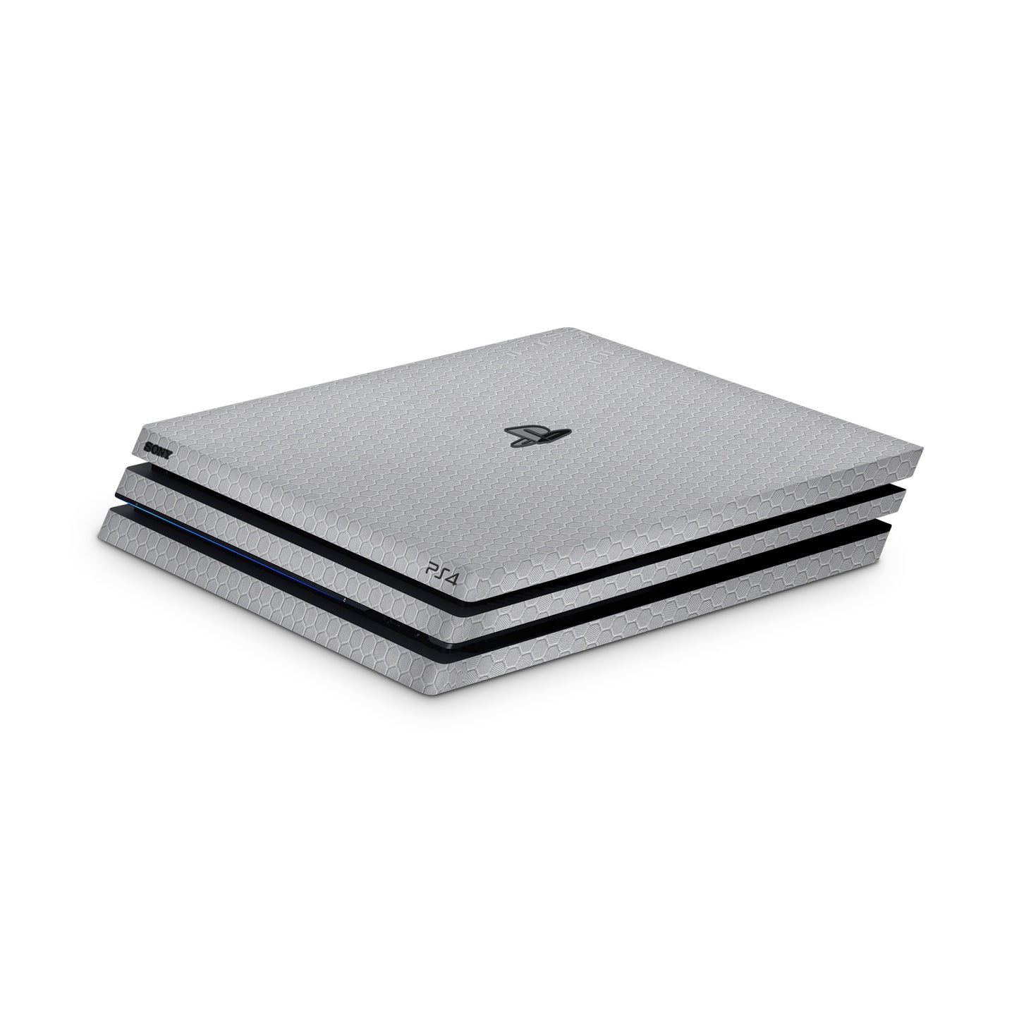 Skin PlayStation 4 Pro, Honeycomb 3D Grey