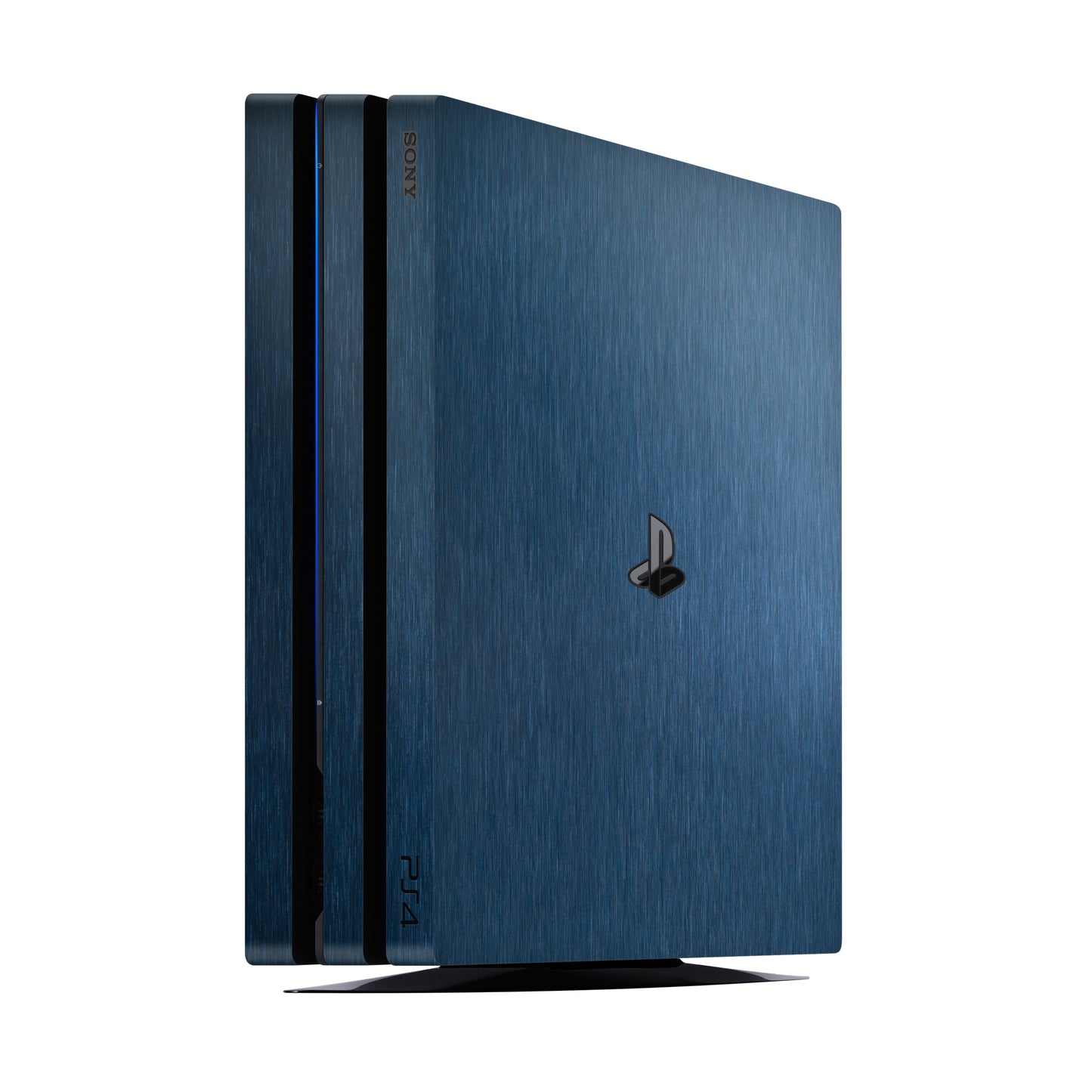 PlayStation 4 Pro Skin, Metallic 3D Blue