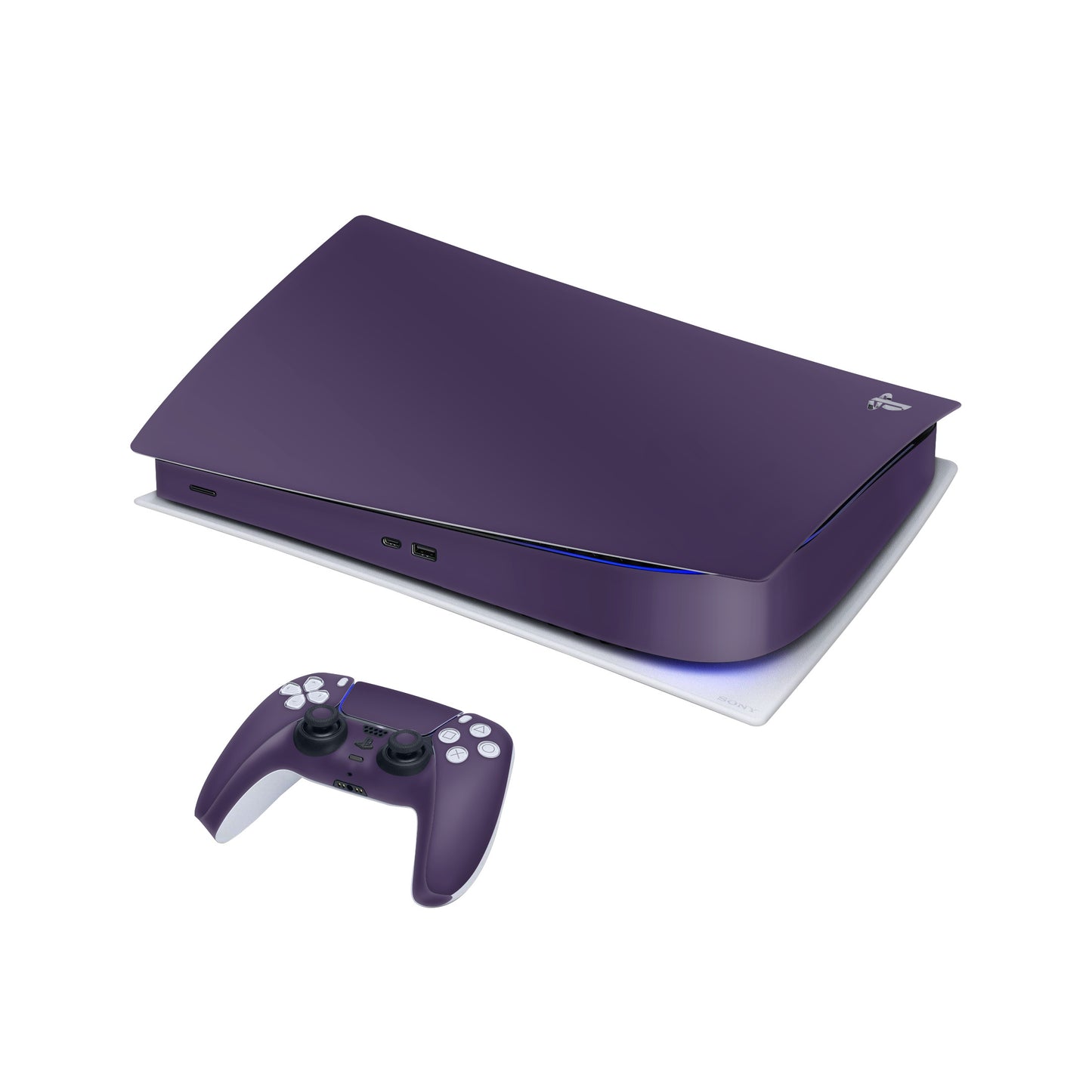 Folie de protectie PlayStation 5 Digital Edition, eSkins Unique, Skin Mat Mov