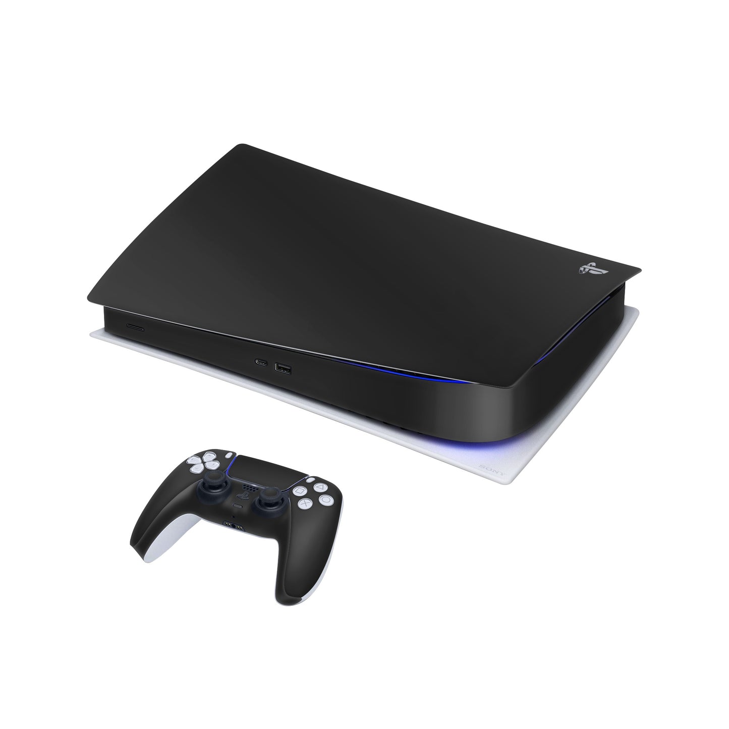 Skin PlayStation 5 Digital Edition, Matt Exclusive Black