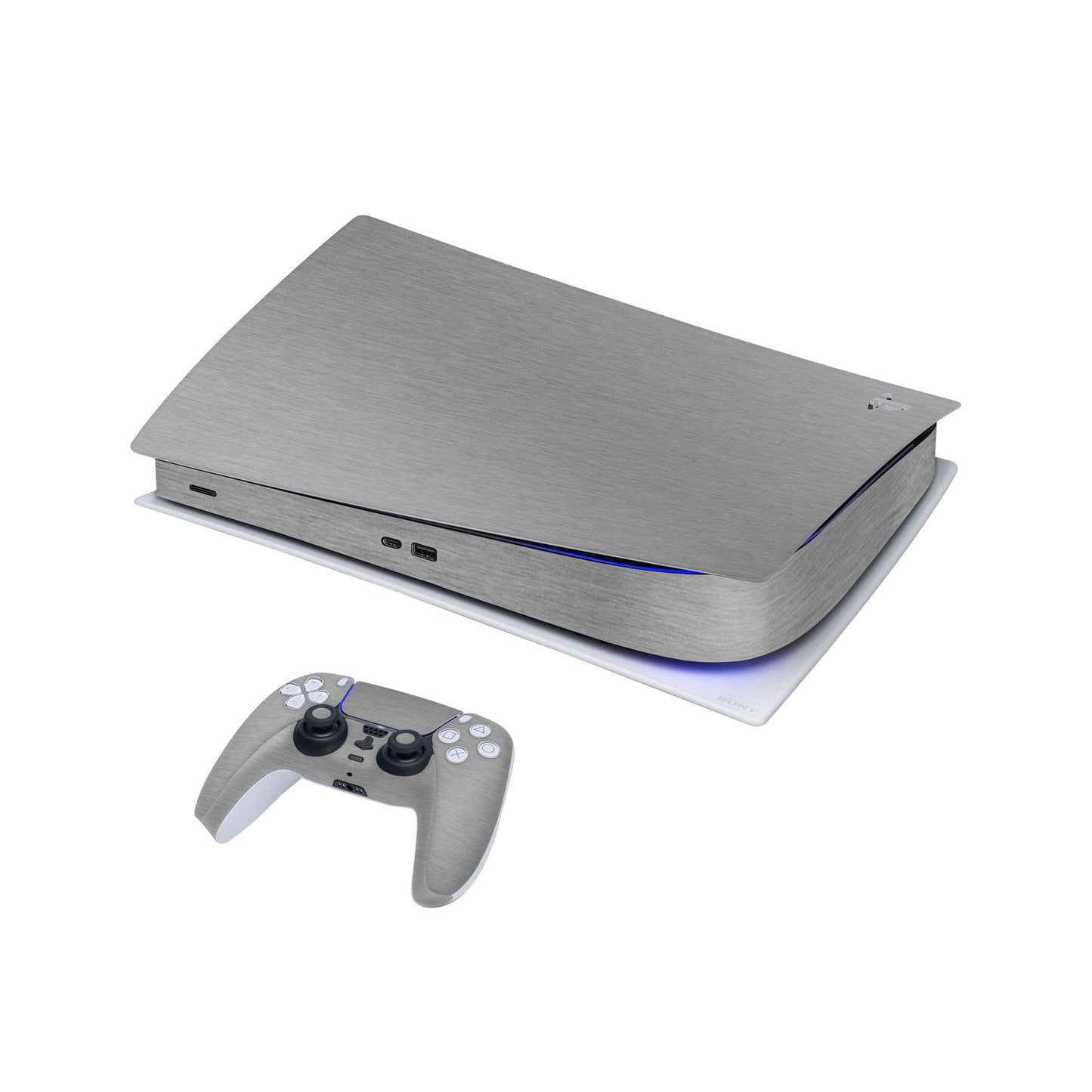 Skin PlayStation 5 Disc Version, Metallic 3D Graphite