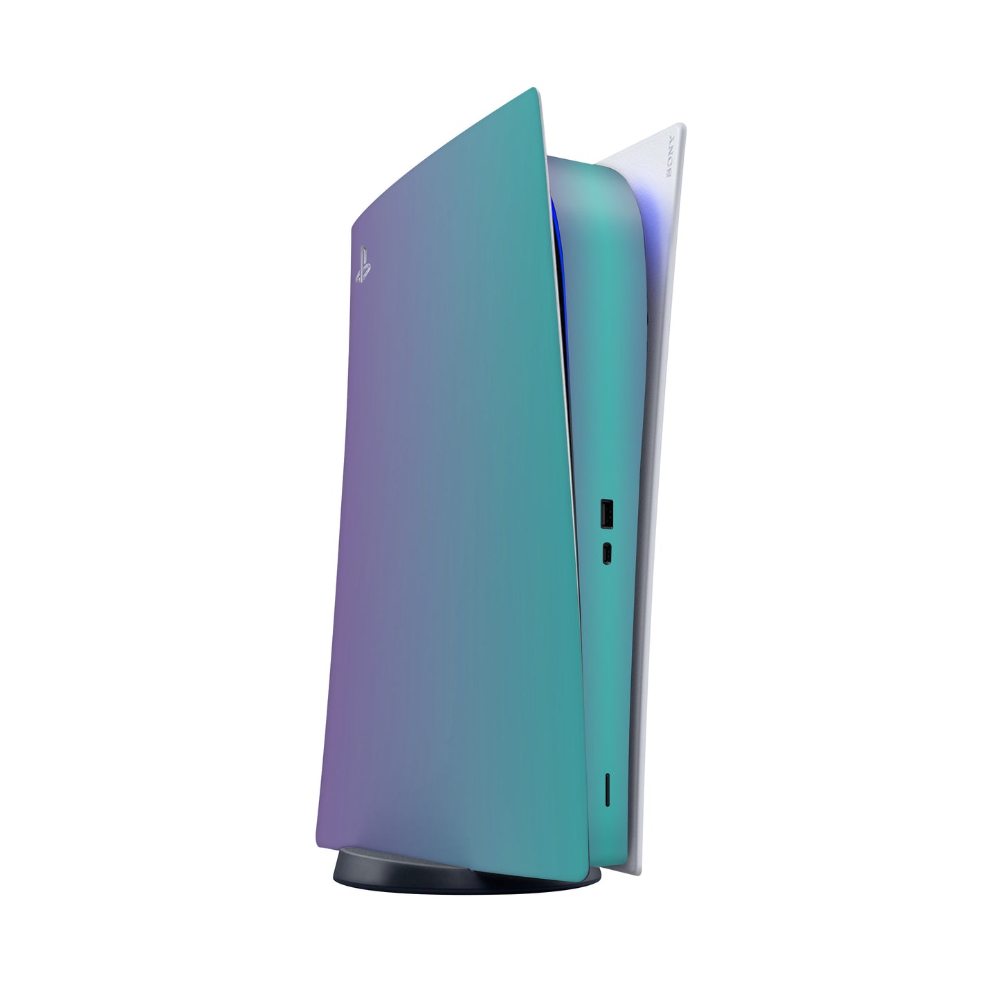Skin PlayStation 5 Disc Version, Cameleon Turquoise - Lavender