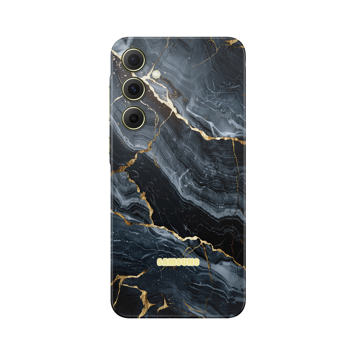 Folie de protectie pentru Samsung Galaxy A15, eSkins Signature, Skin Gilded Abyss