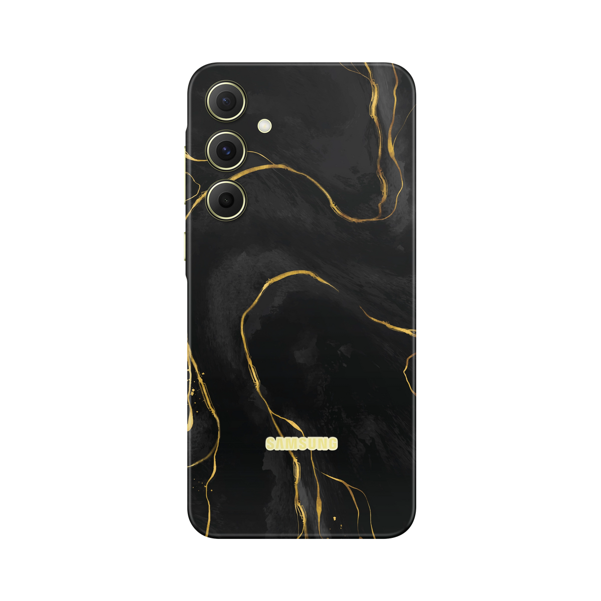 Folie de protectie pentru Samsung Galaxy A15, eSkins Signature, Skin Golden Onyx