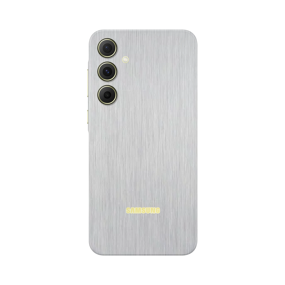 Folie de protectie pentru Samsung Galaxy A15, eSkins Elegans, Skin Metalic Gri