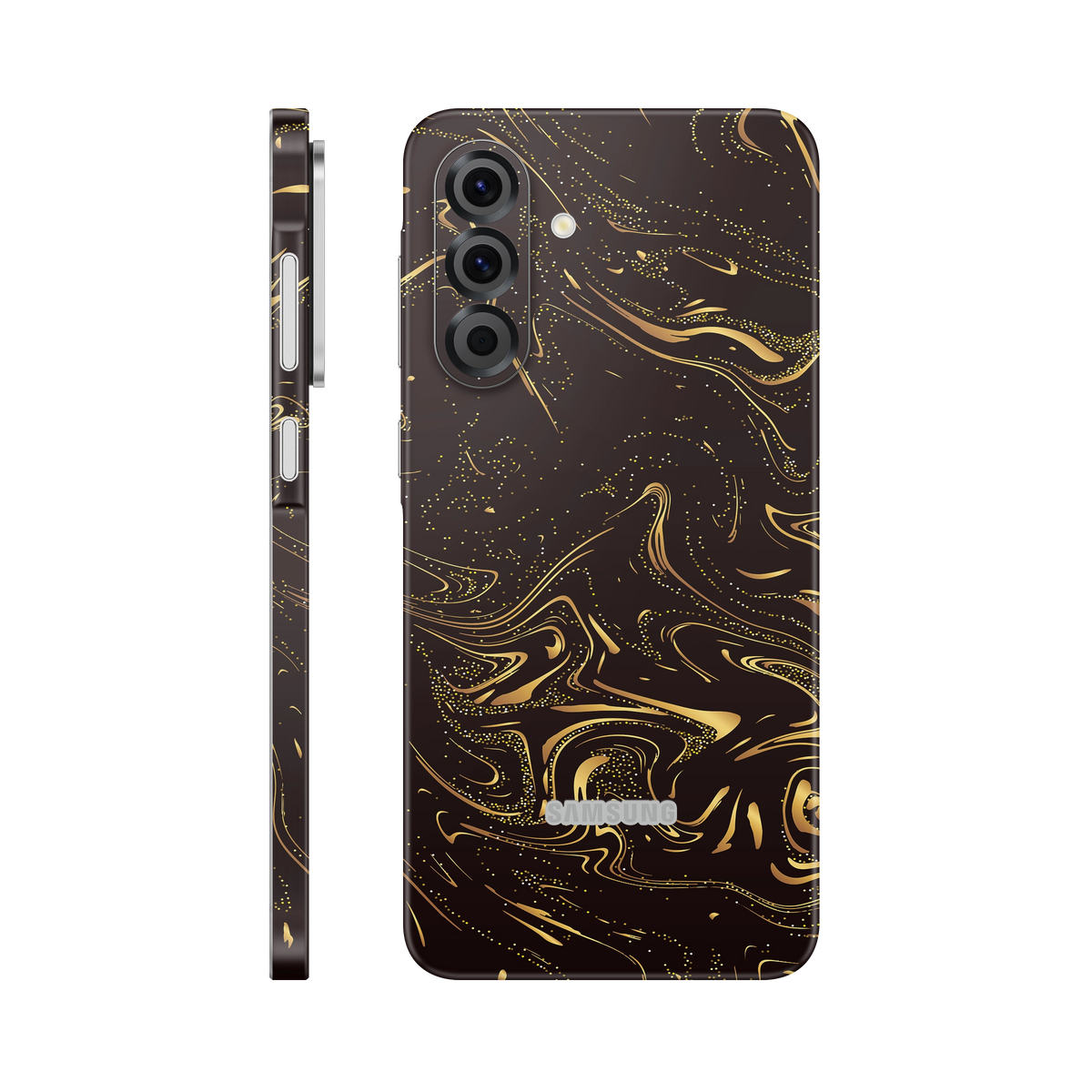 Folie de protectie pentru Samsung Galaxy A26, eSkins Signature, Skin Golden Noir