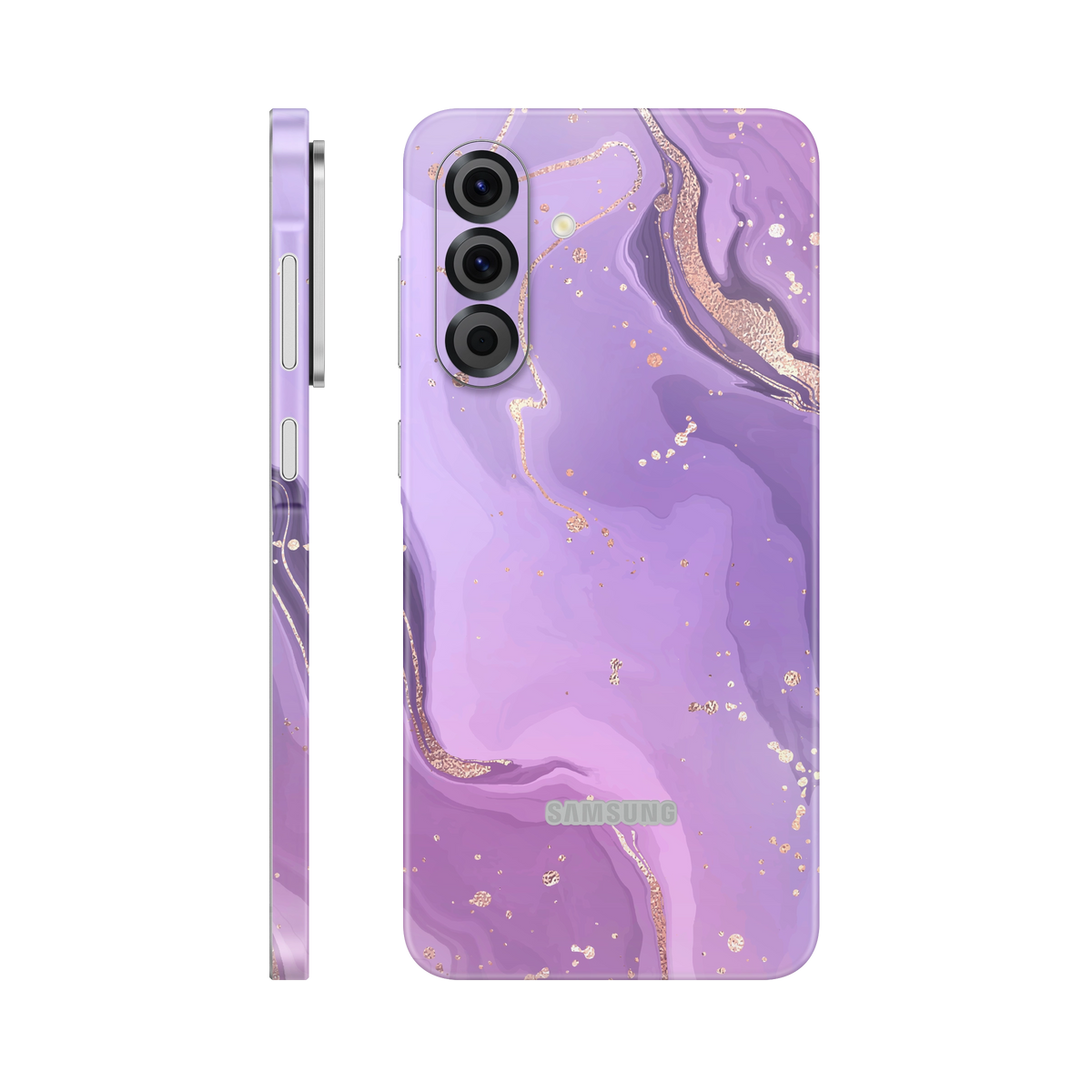 Folie de protectie pentru Samsung Galaxy A26, eSkins Signature, Skin Lavender Swirl