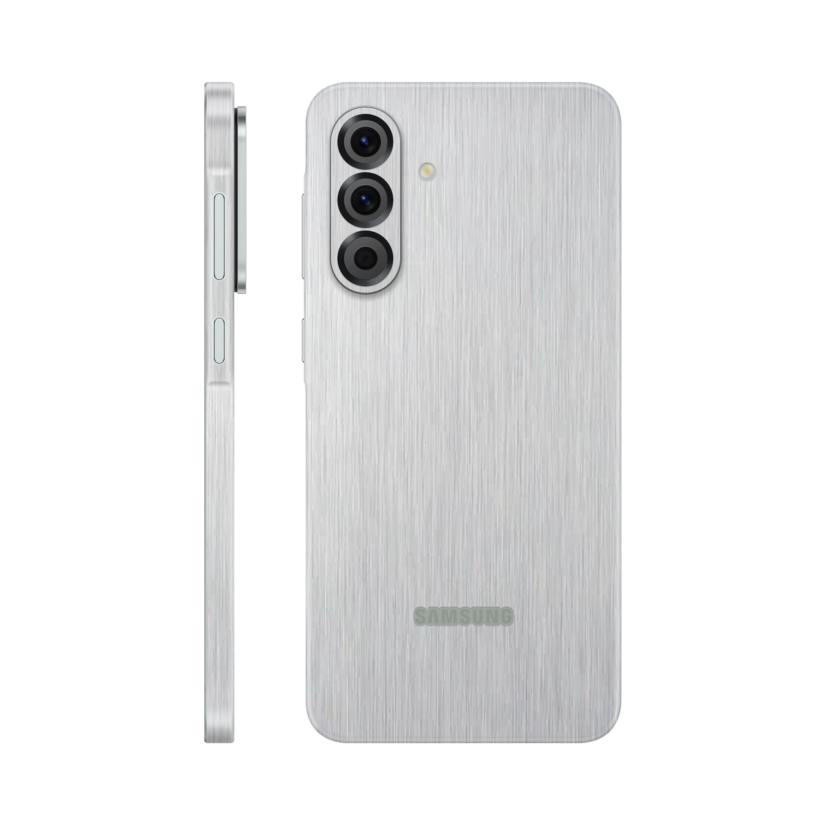 Folie de protectie pentru Samsung Galaxy A36, eSkins Elegans, Skin Metalic Gri