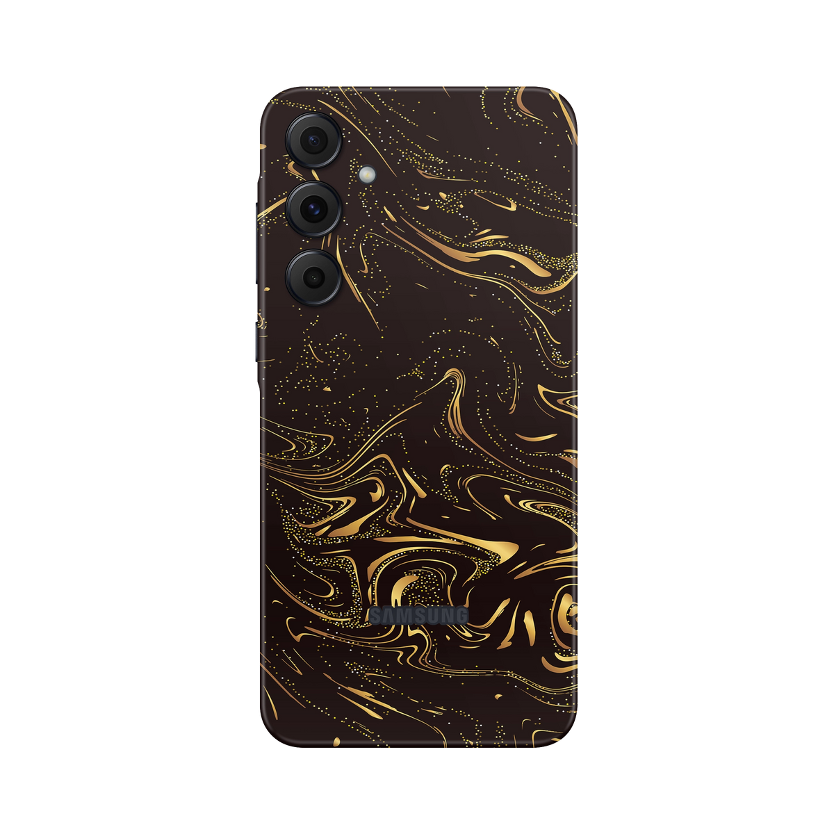 Folie de protectie pentru Samsung Galaxy A55, eSkins Signature, Skin Golden Noir