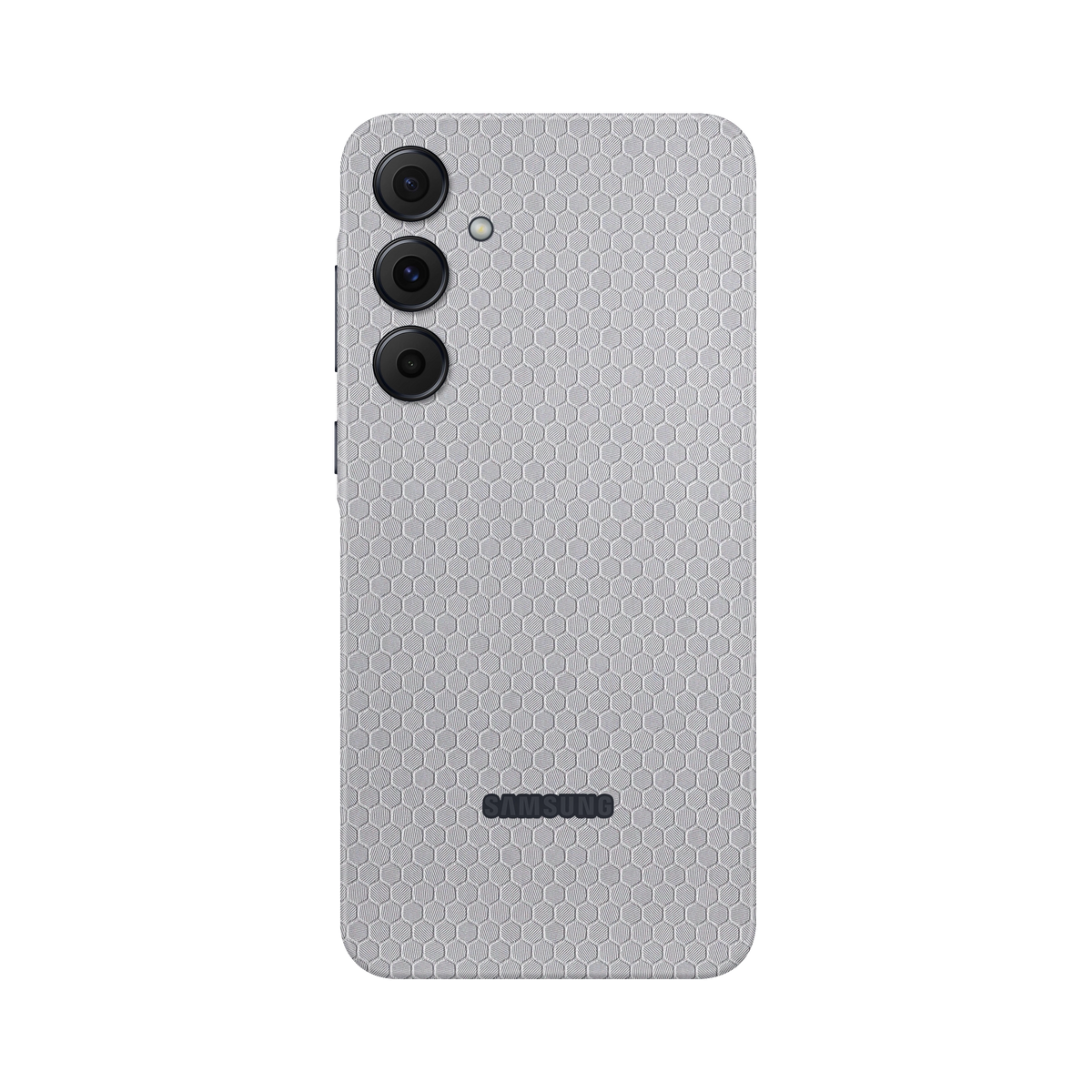 Folie de protectie pentru Samsung Galaxy A55, eSkins Elegans, Skin Honeycomb Gri
