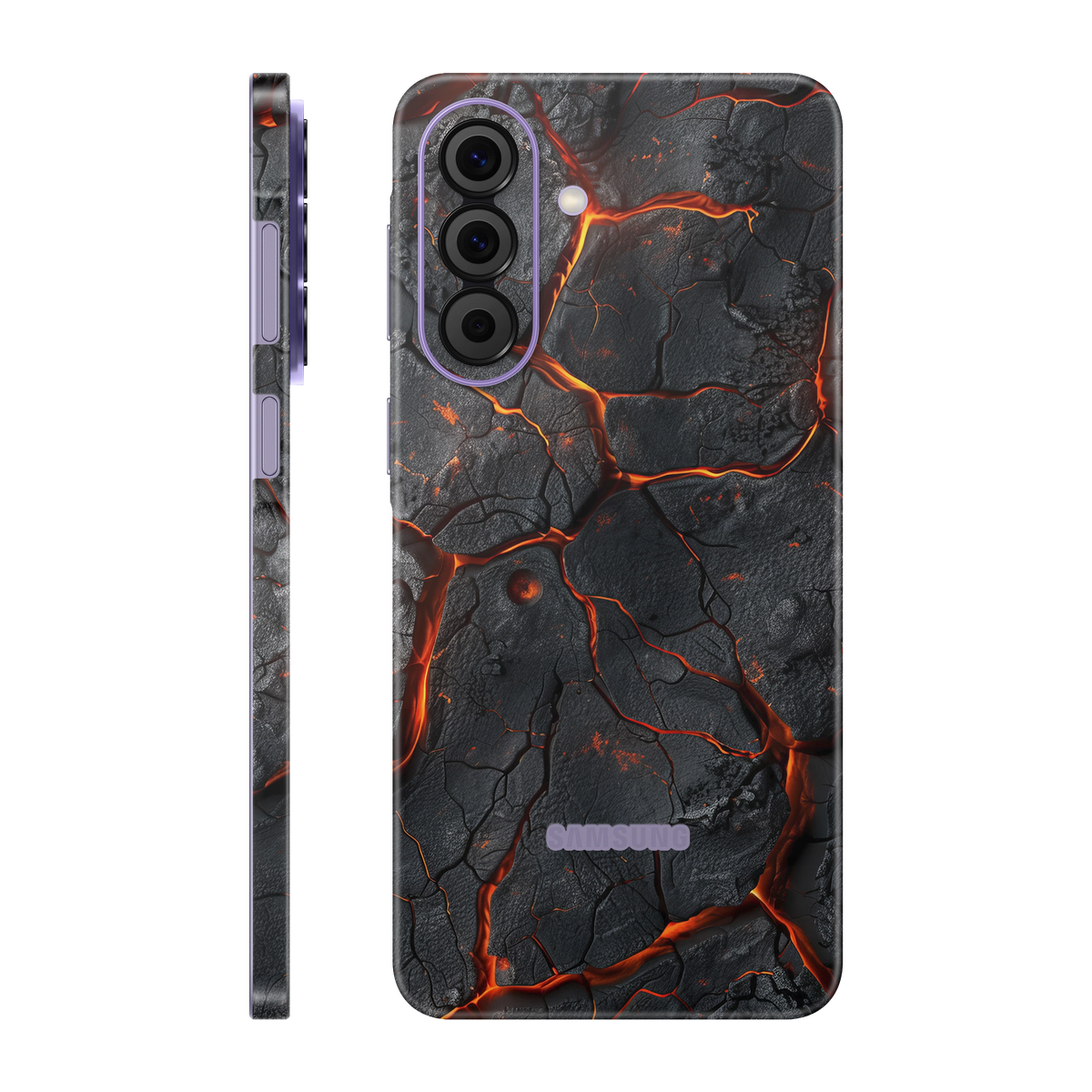 Folie de protectie pentru Samsung Galaxy A57, eSkins Signature, Skin Inferno Crust