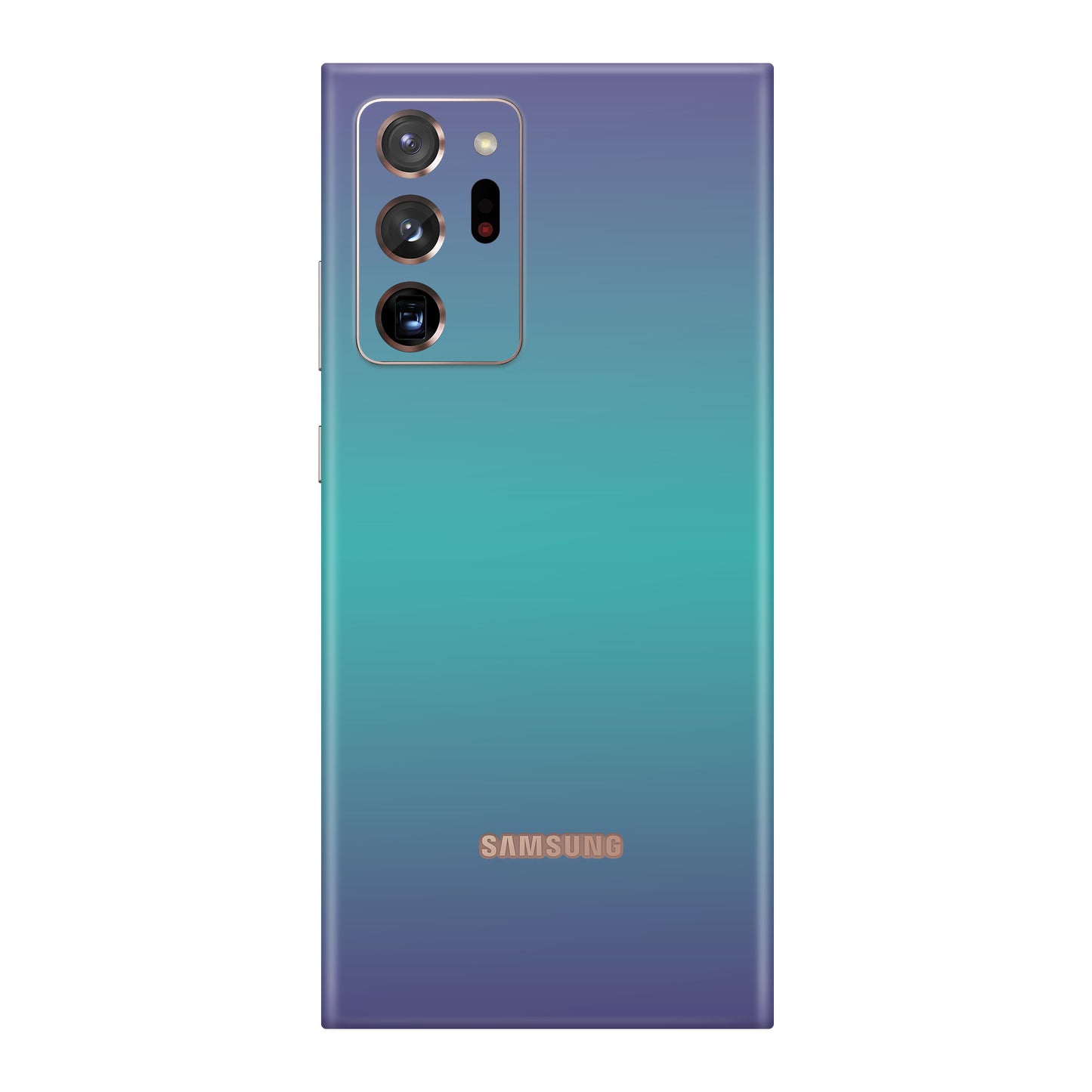 Folie de protectie Samsung Galaxy Note 20 Ultra, eSkins Unique, Skin Cameleon Turcoaz-Lavanda