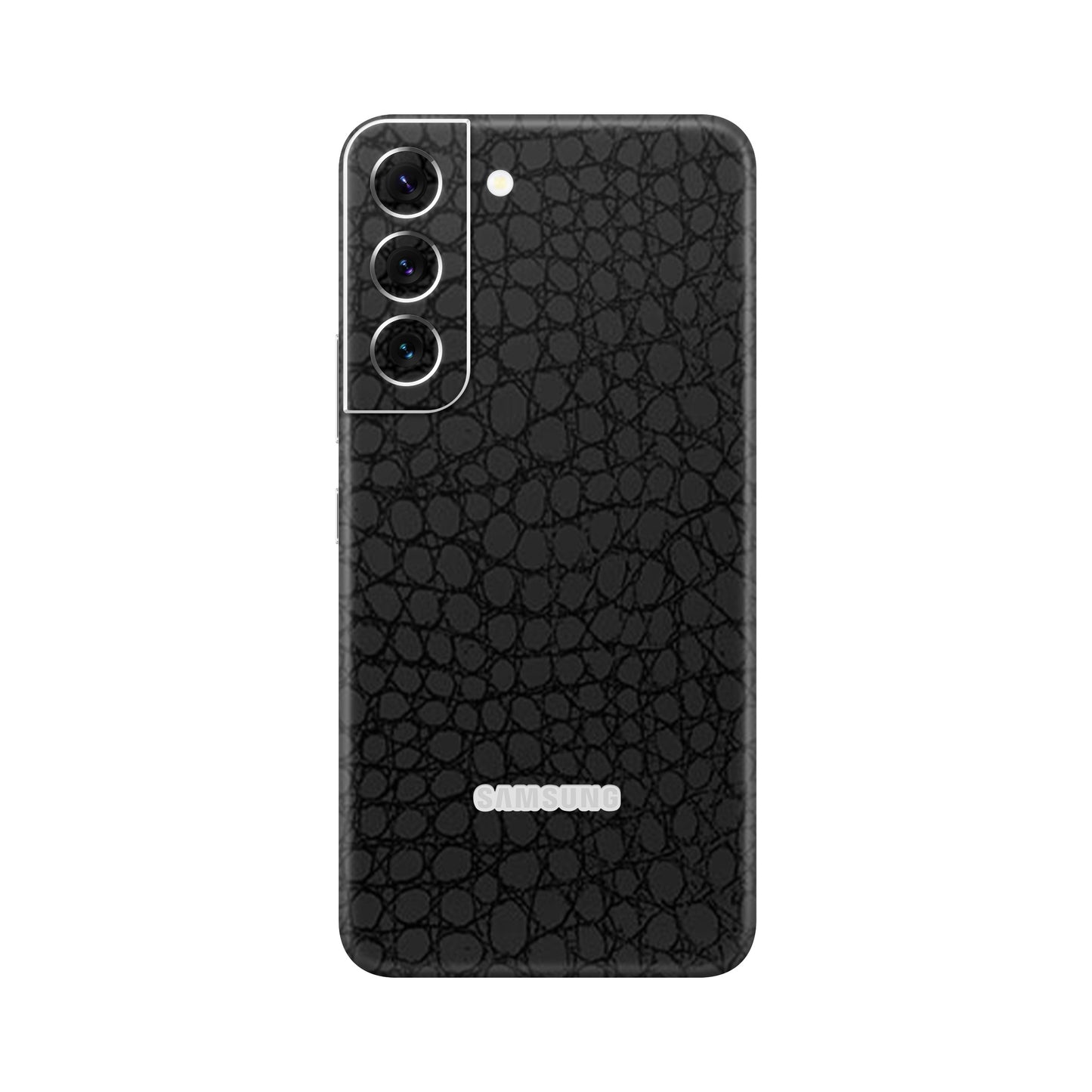 Skin Samsung Galaxy S21, Croco 3D Black