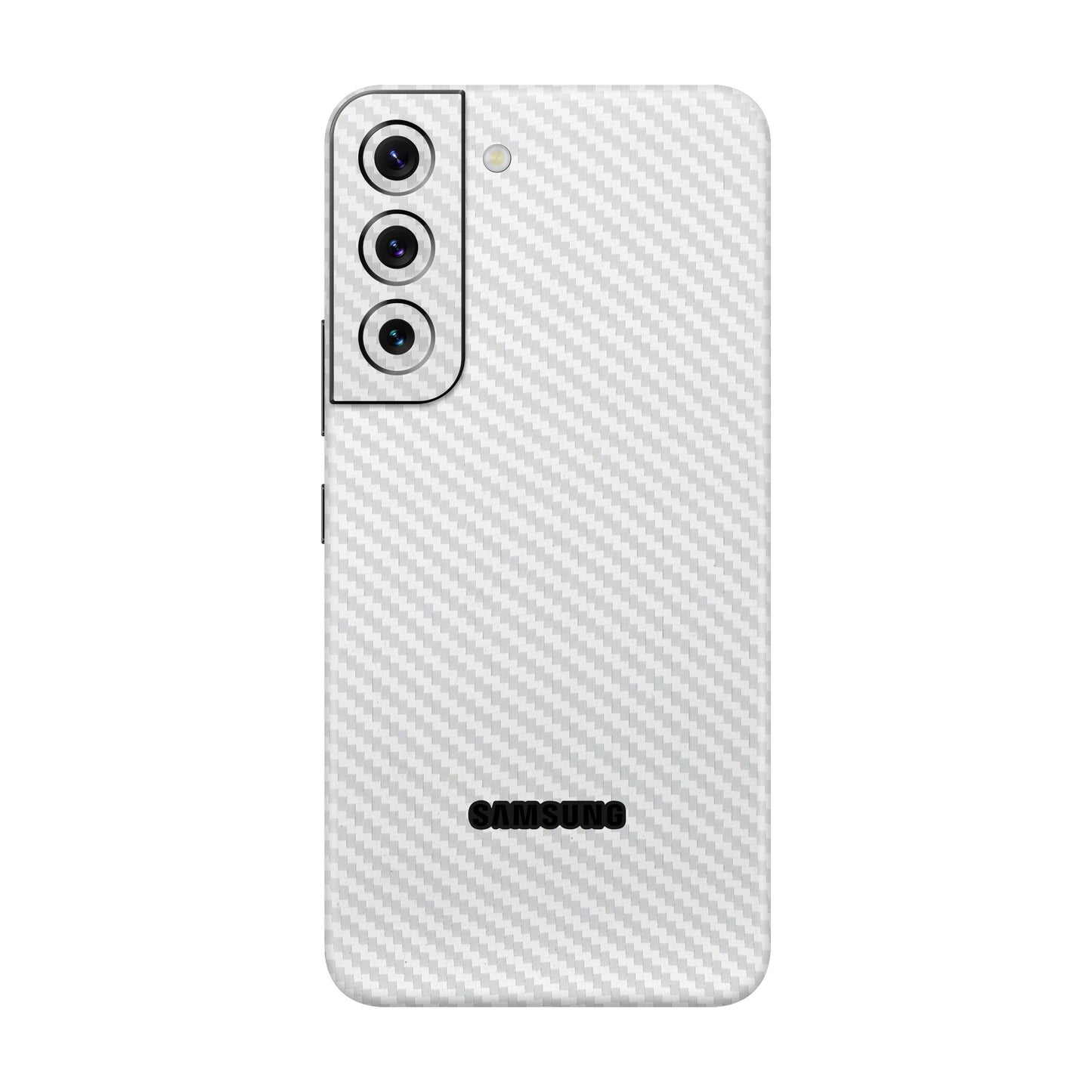 Skin Samsung Galaxy S21 Plus, Carbon 3D White