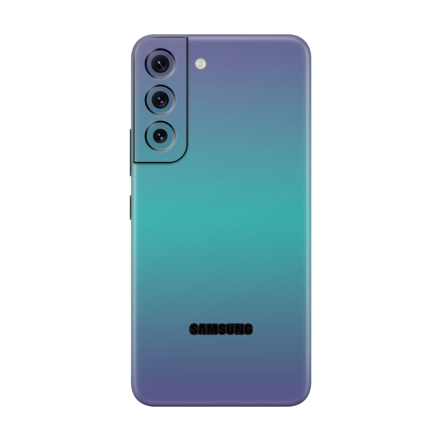 Folie de protectie Samsung Galaxy S21 Plus, eSkins Unique, Skin Cameleon Turcoaz-Lavanda