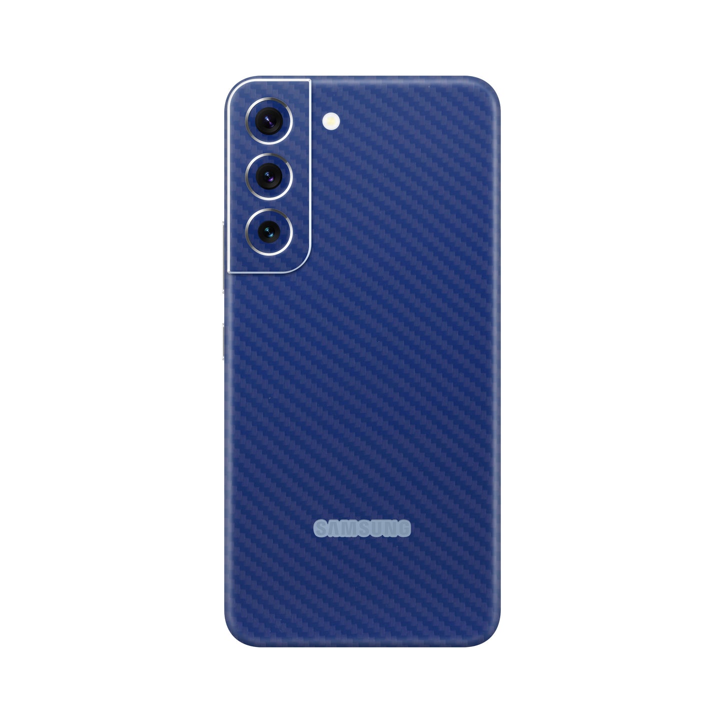 Skin Samsung Galaxy S22, Carbon 3D Blue
