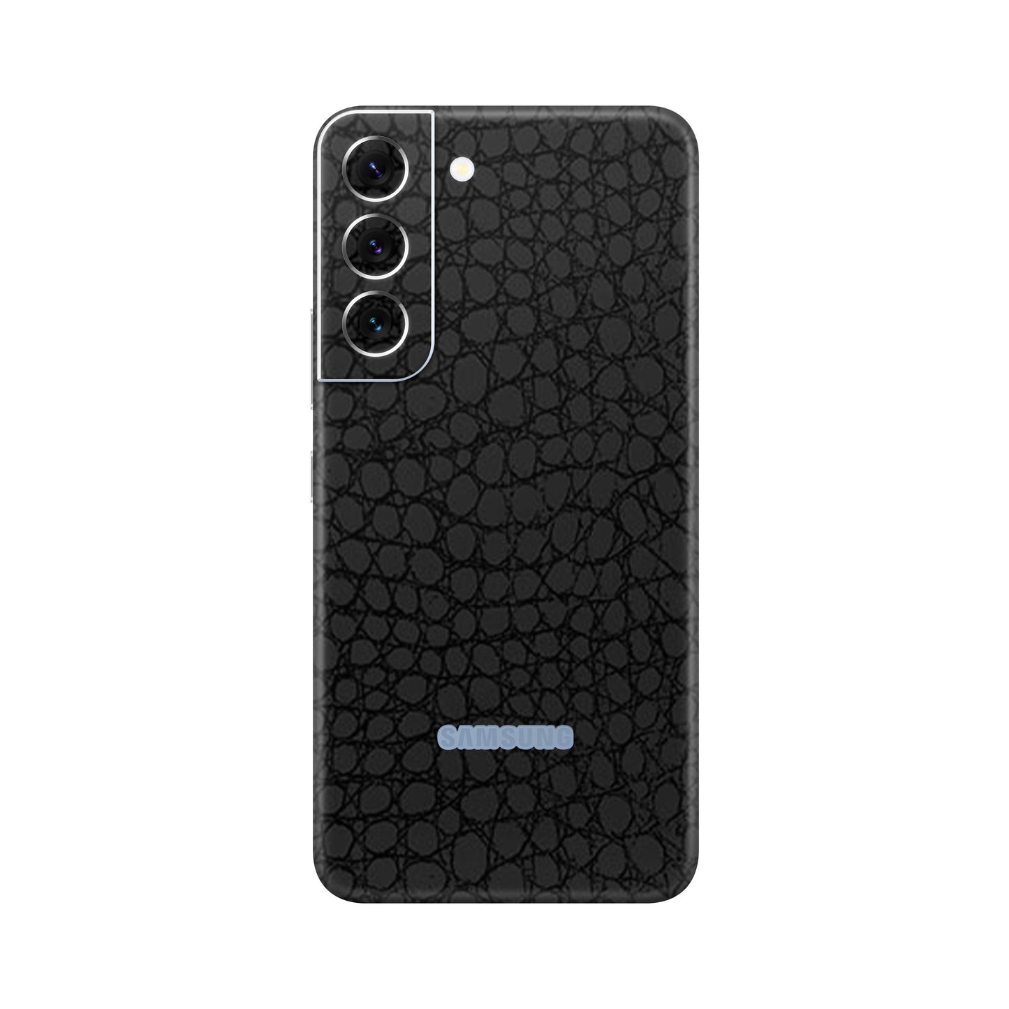 Skin Samsung Galaxy S22, Croco 3D Black