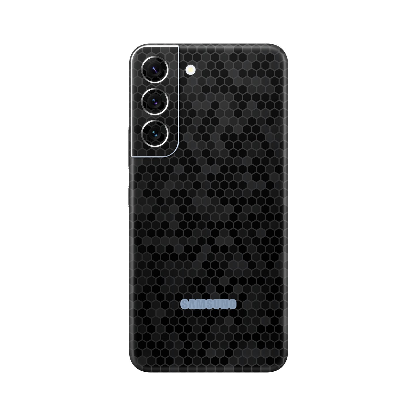 Skin Samsung Galaxy S22, Honeycomb 3D Black