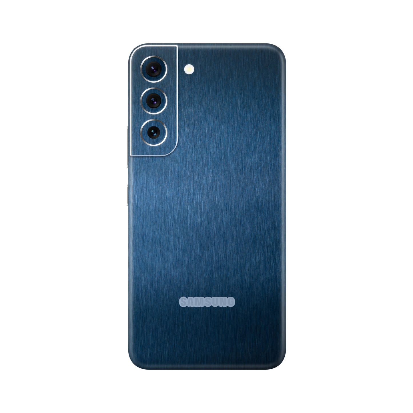 Skin Samsung Galaxy S22, Metallic 3D Blue