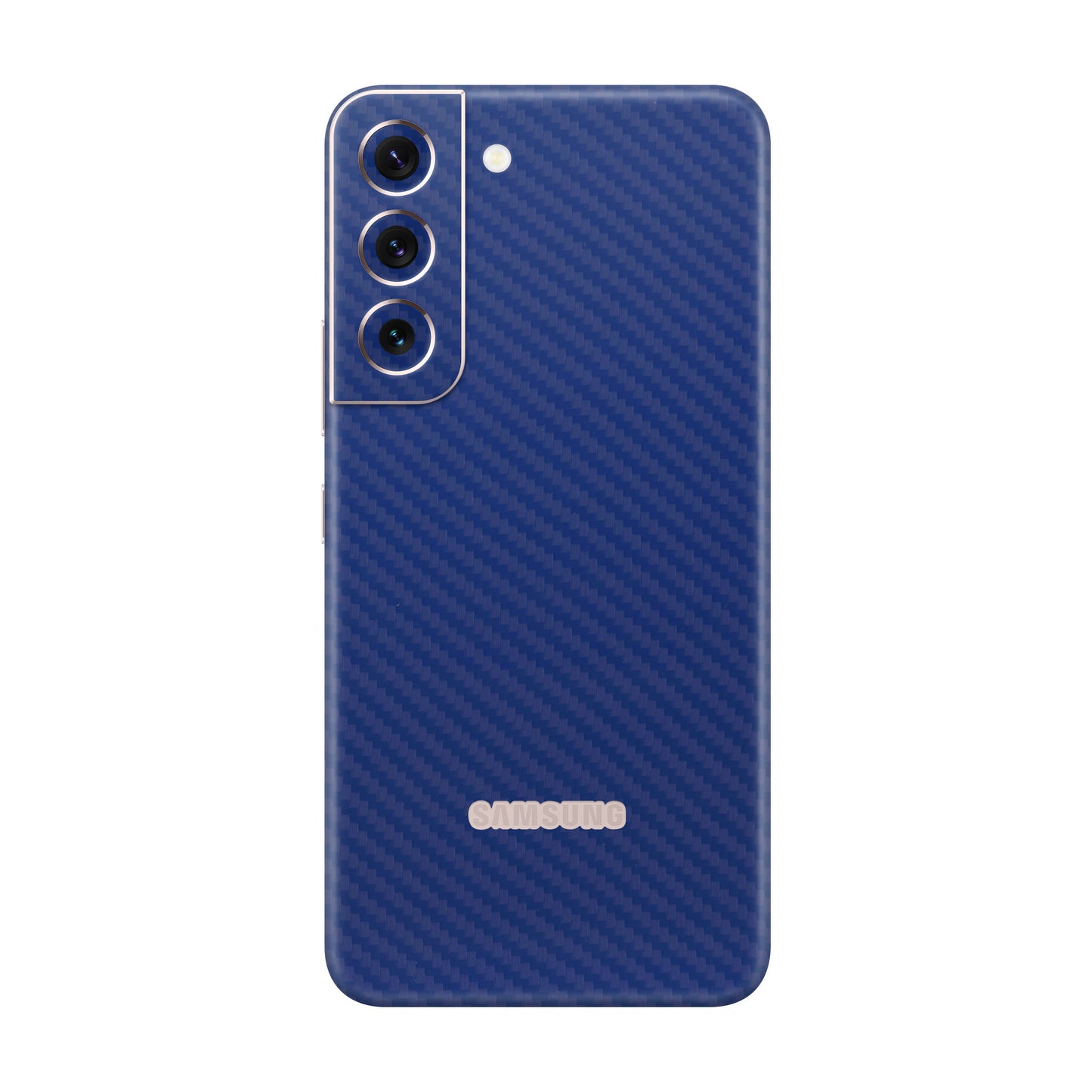 Skin Samsung Galaxy S22 Plus, Carbon 3D Blue