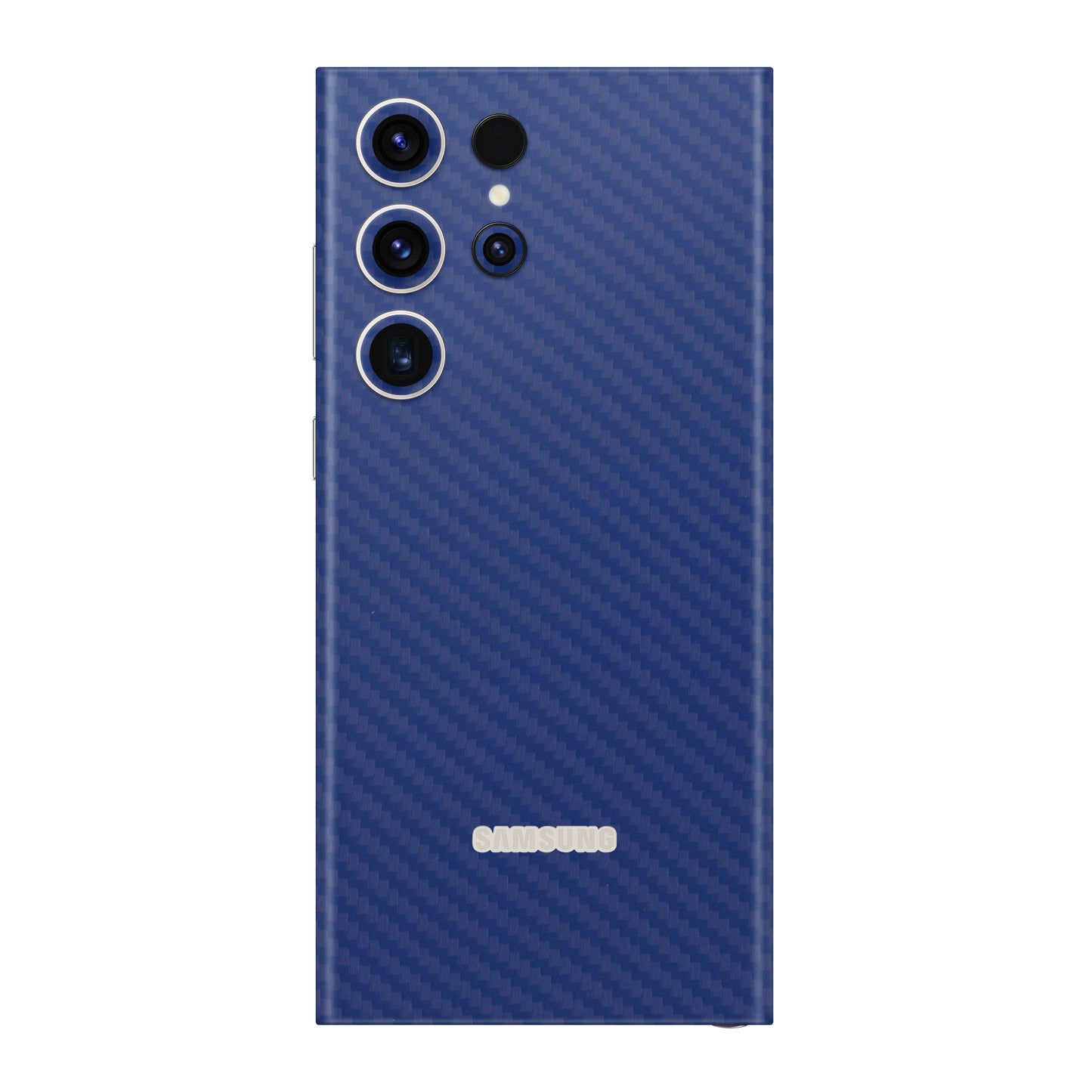 Skin Samsung Galaxy S22 Ultra, Carbon 3D Blue