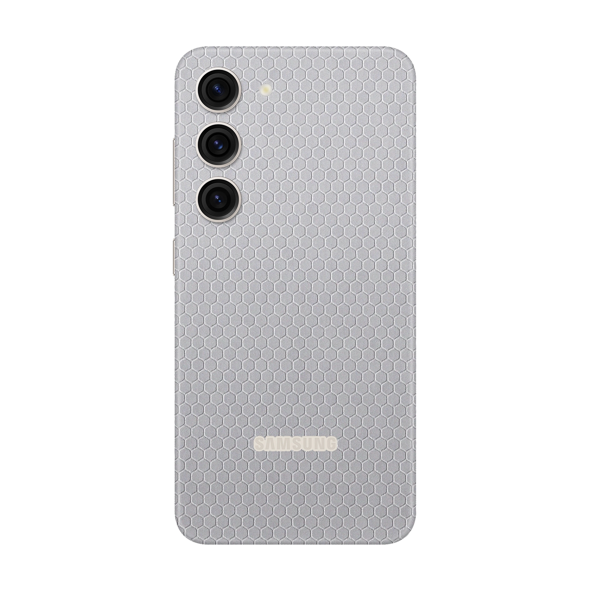 Folie de protectie pentru Samsung Galaxy S23 FE, eSkins Elegans, Skin Honeycomb Gri