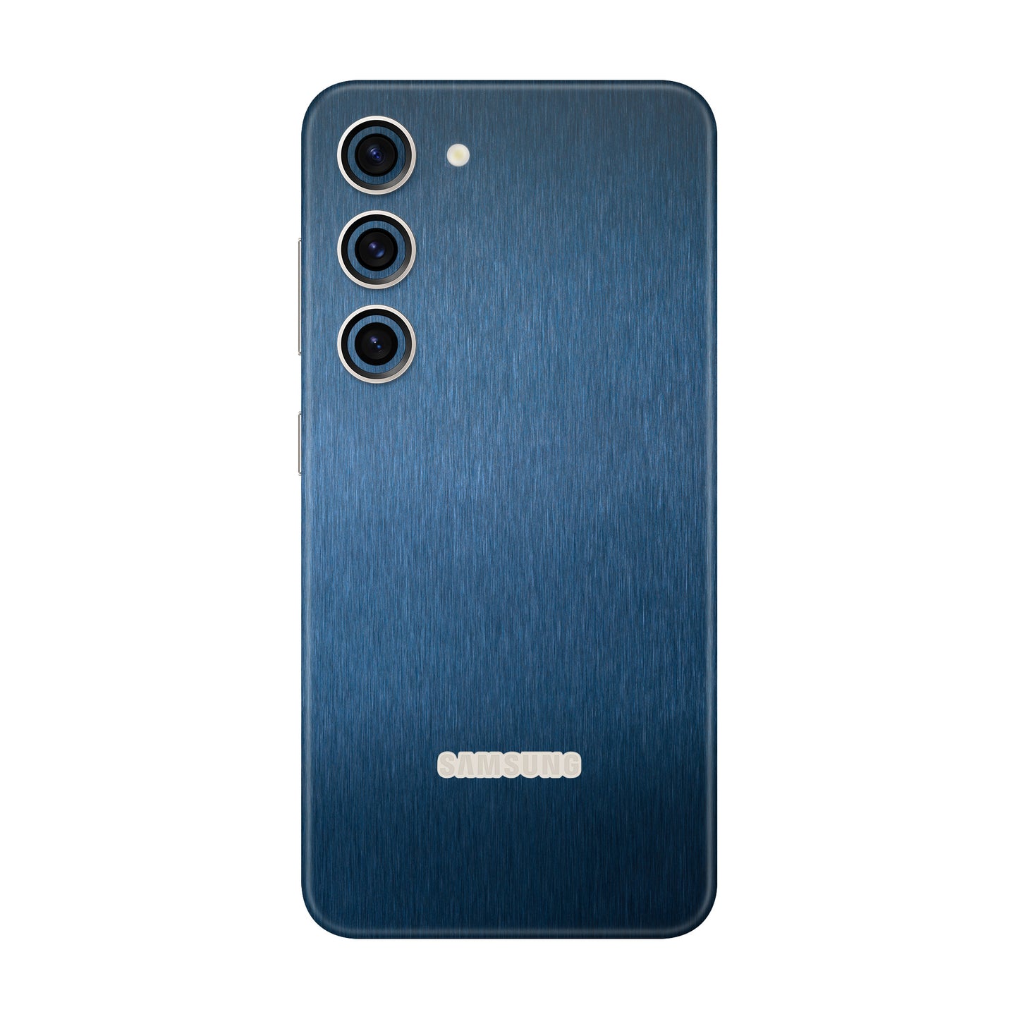 Folie de protectie Samsung Galaxy S23 FE, eSkins Elegans, Skin Metalic Albastru