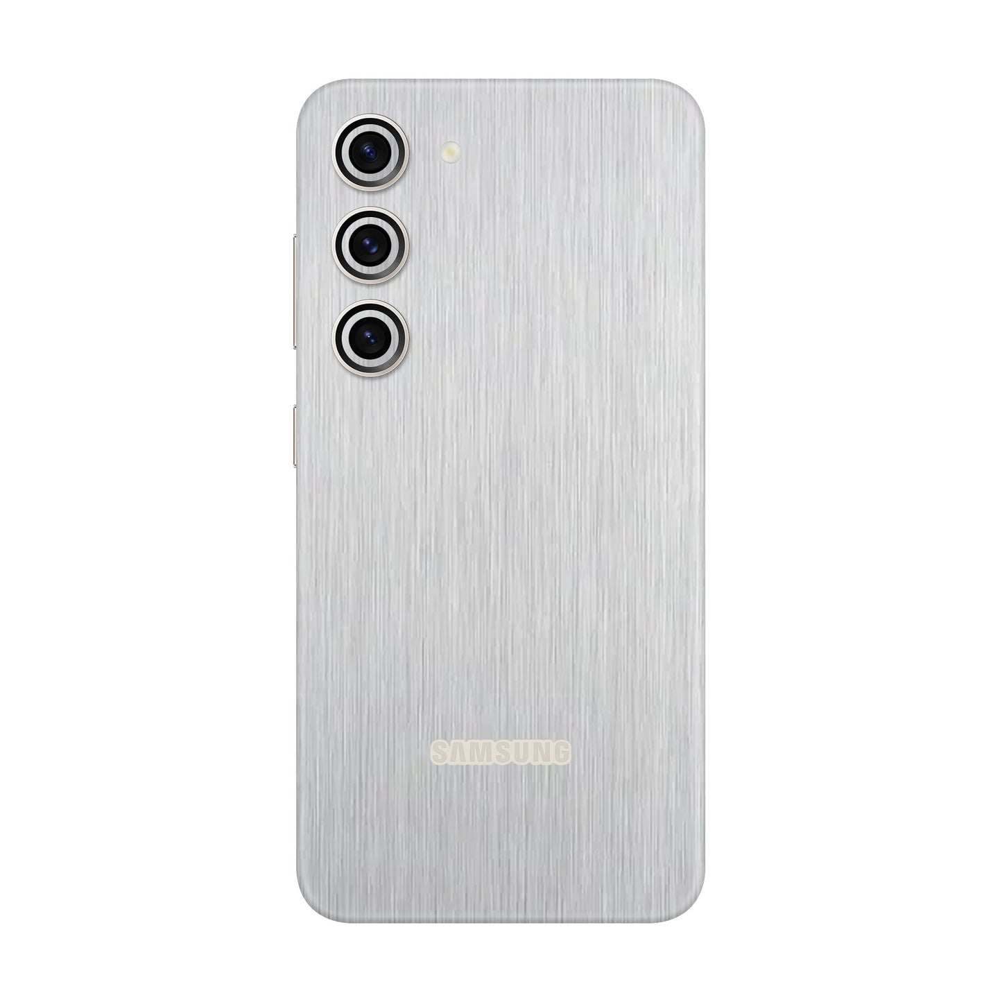 Folie de protectie Samsung Galaxy S23 FE, eSkins Elegans, Skin Metalic Gri