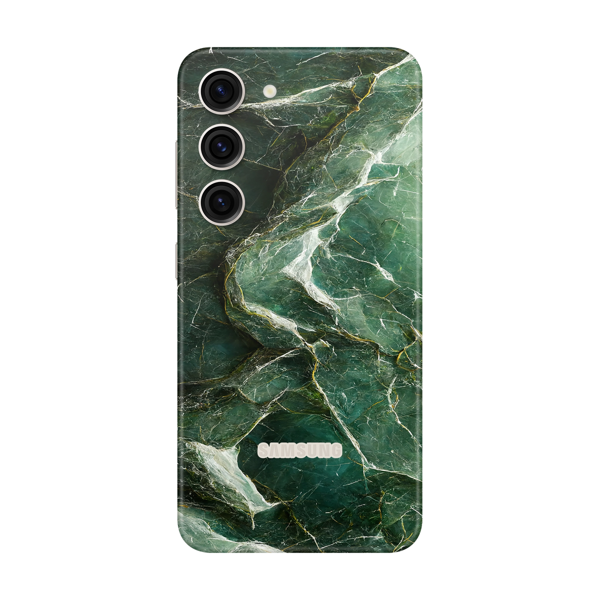 Folie de protectie pentru Samsung Galaxy S23 FE, eSkins Signature, Skin Mystic Emerald