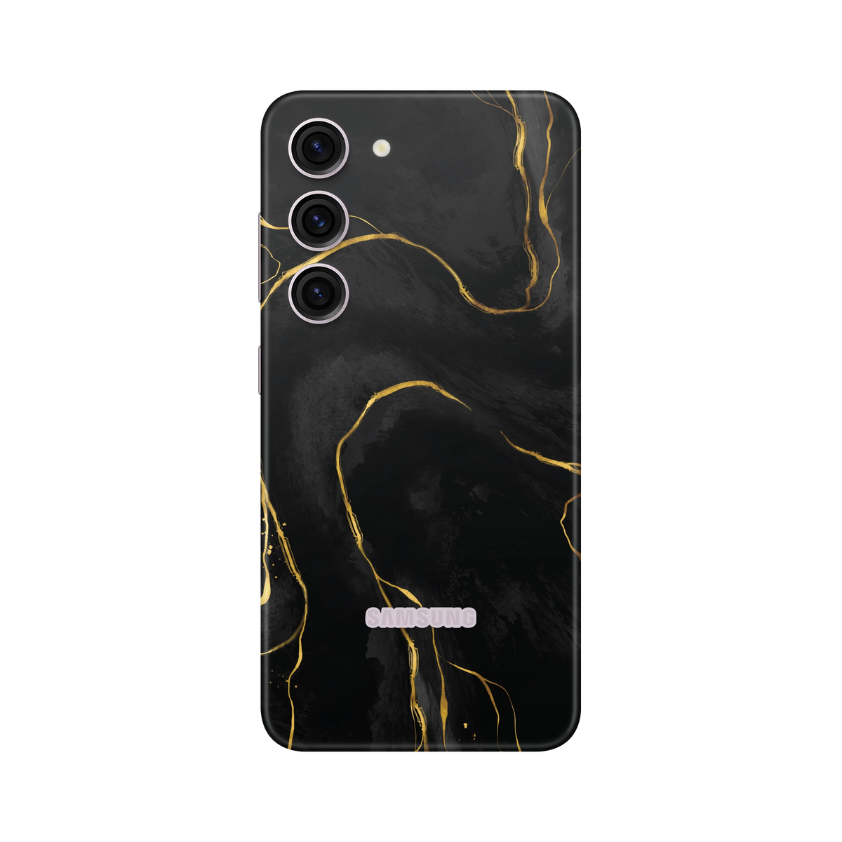 Folie de protectie pentru Samsung Galaxy S23, eSkins Signature, Skin Golden Onyx