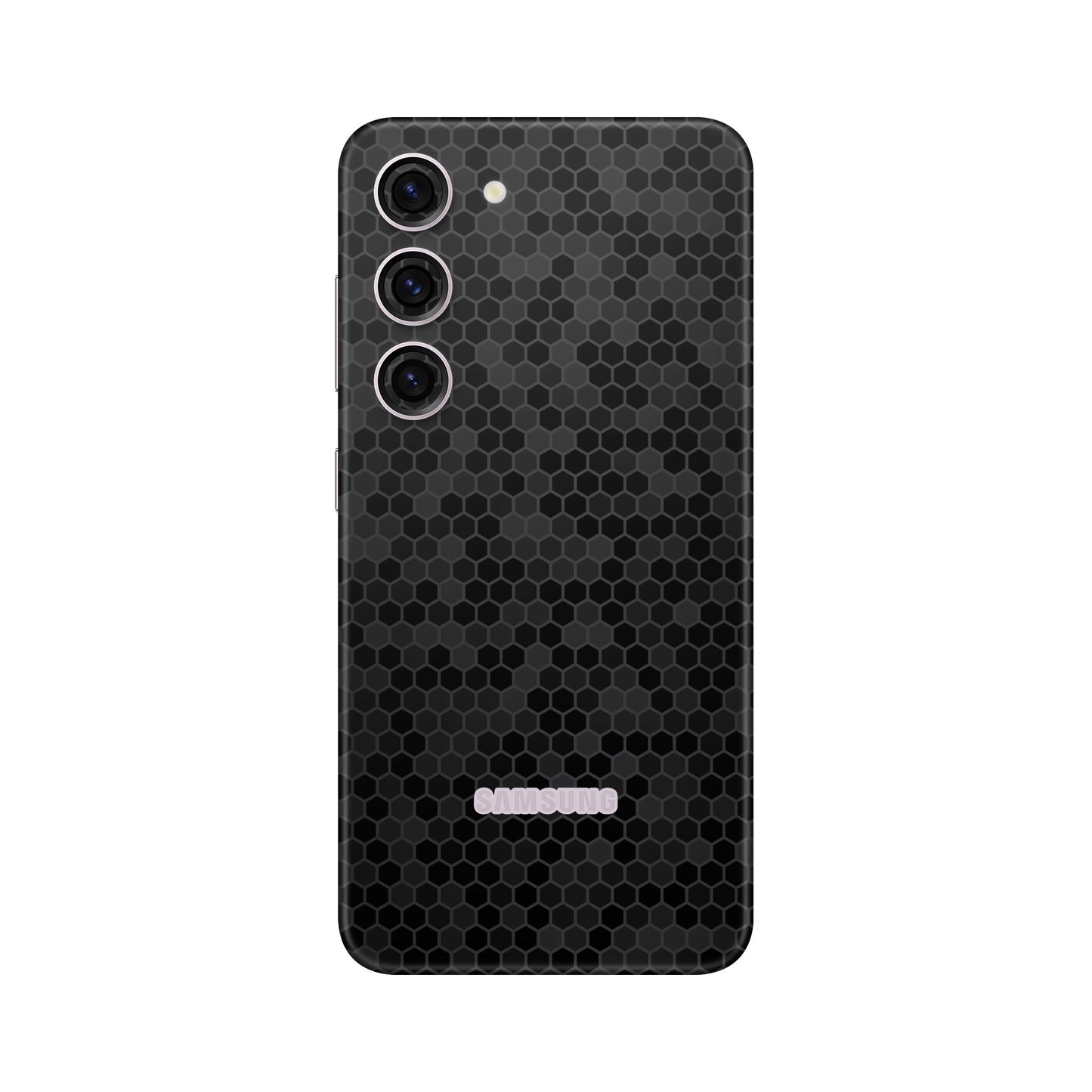 Skin Samsung Galaxy S23, Honeycomb 3D Black