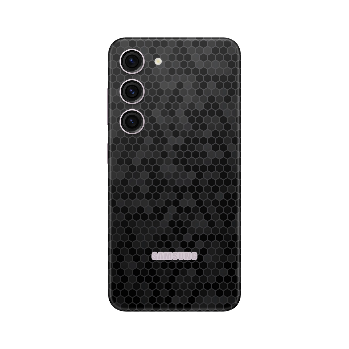 Skin Samsung Galaxy S23, Honeycomb 3D Black