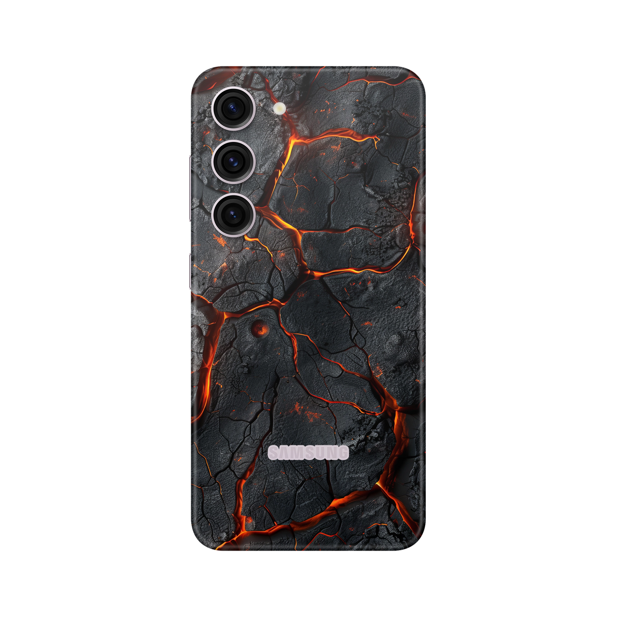 Folie de protectie pentru Samsung Galaxy S23, eSkins Signature, Skin Inferno Crust