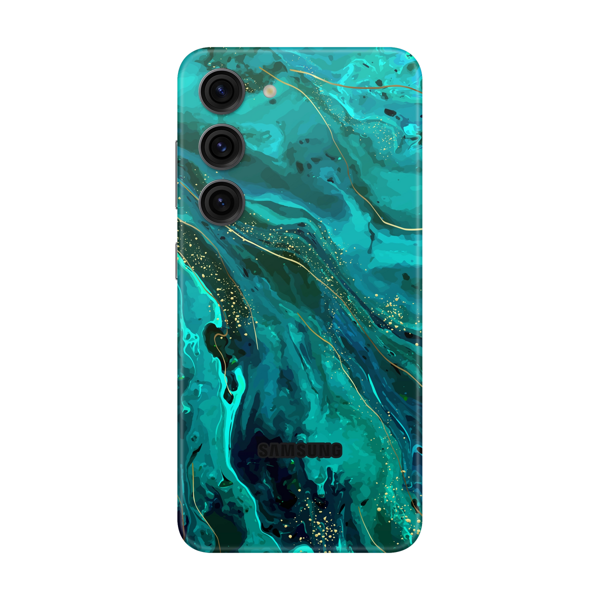 Folie de protectie pentru Samsung Galaxy S23 Plus, eSkins Signature, Skin Celestial Lagoon