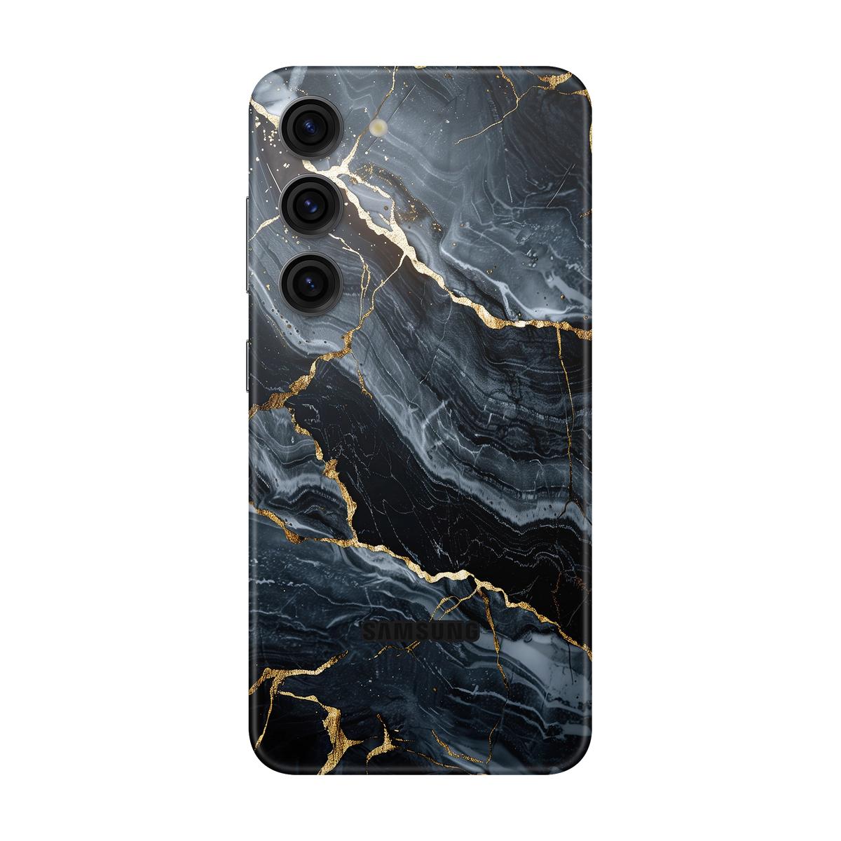 Folie de protectie pentru Samsung Galaxy S23 Plus, eSkins Signature, Skin Gilded Abyss