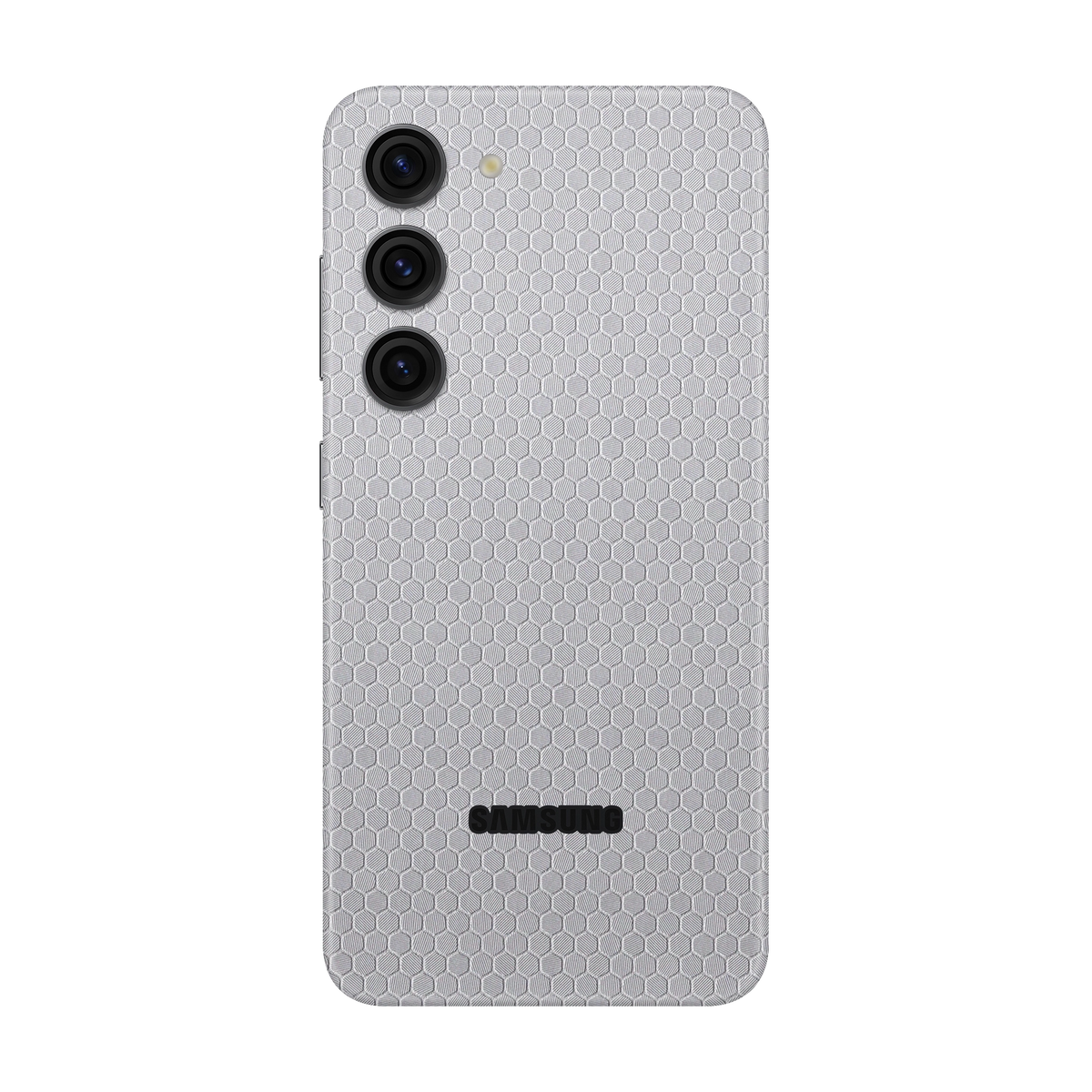 Folie de protectie pentru Samsung Galaxy S23 Plus, eSkins Elegans, Skin Honeycomb Gri