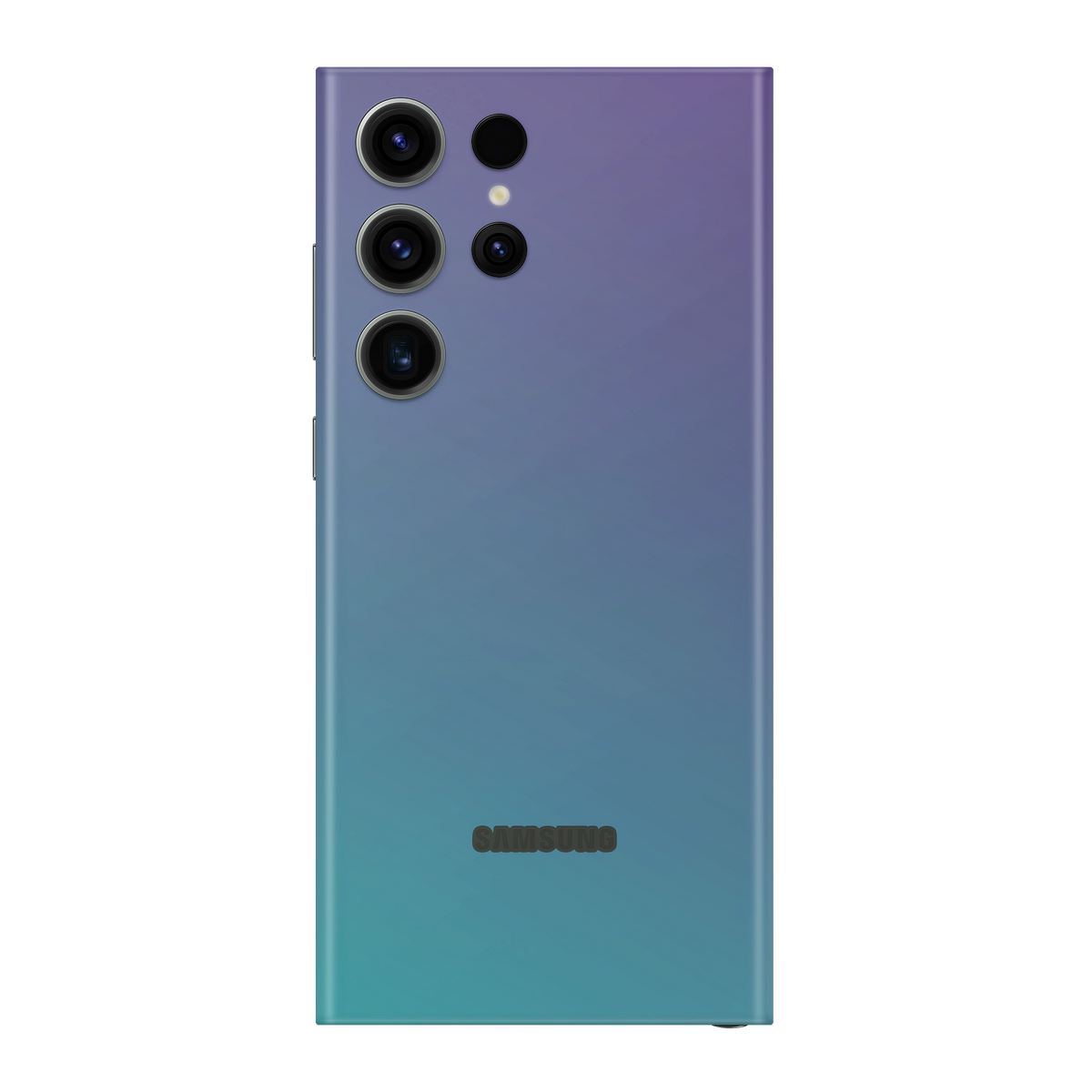 Folie de protectie pentru Samsung Galaxy S23 Ultra, eSkins Unique, Skin Cameleon Turcoaz-Lavanda