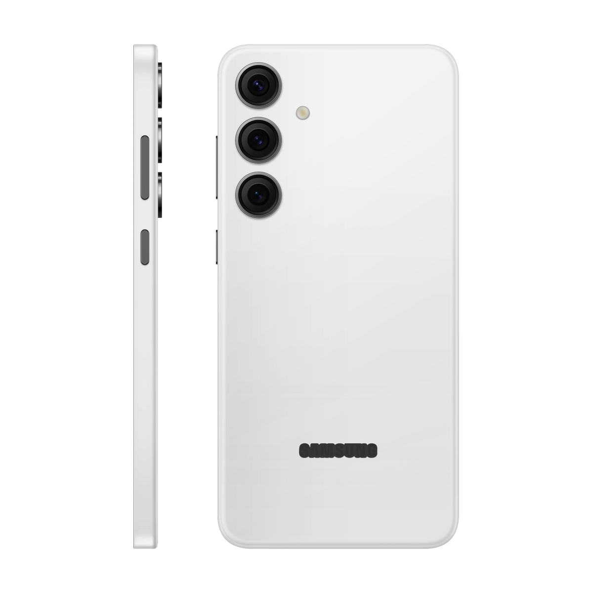 Folie de protectie pentru Samsung Galaxy S24 FE, eSkins Unique, Skin Mat Alb