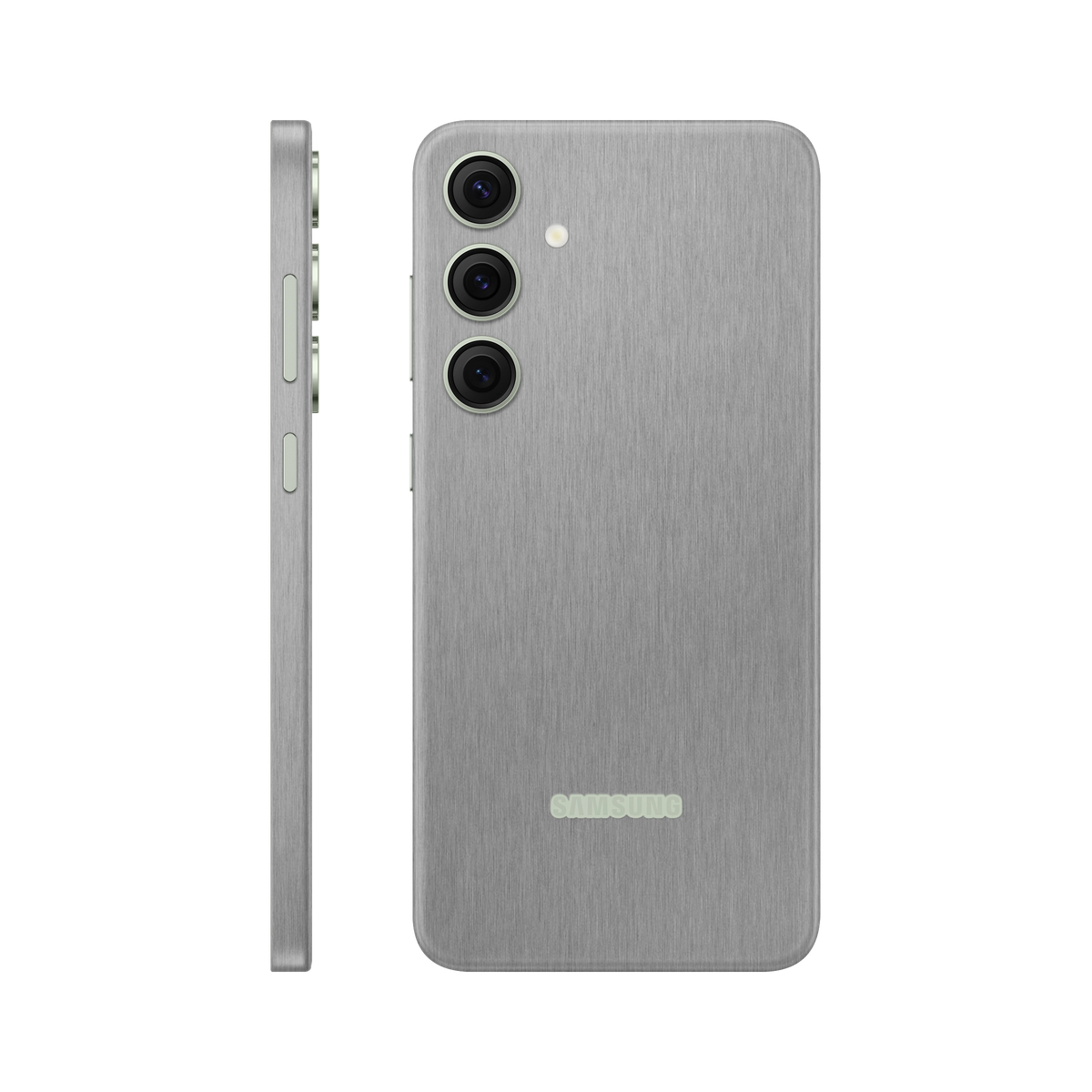 Folie de protectie pentru Samsung Galaxy S24, eSkins Elegans, Skin Metalic Grafit