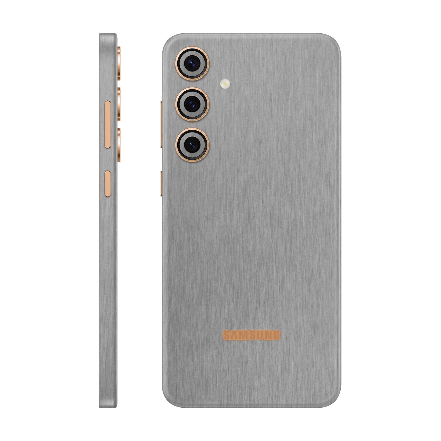 Folie de protectie Samsung Galaxy S24 Plus, eSkins Elegans, Skin Metalic Grafit