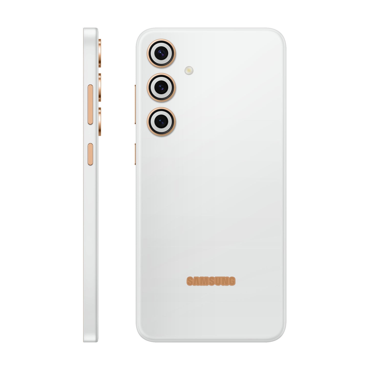 Folie de protectie Samsung Galaxy S24 Plus, eSkins Unique, Skin Mat Alb