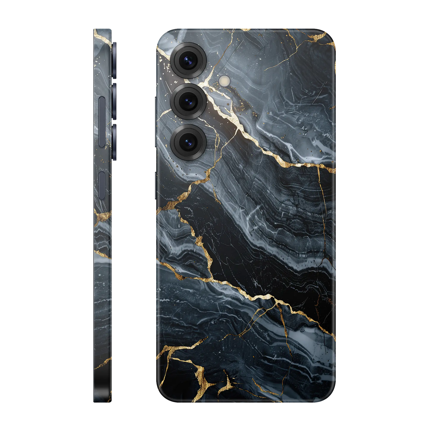 Folie de protectie Samsung Galaxy S25 FE, eSkins Signature, Skin Gilded Abyss