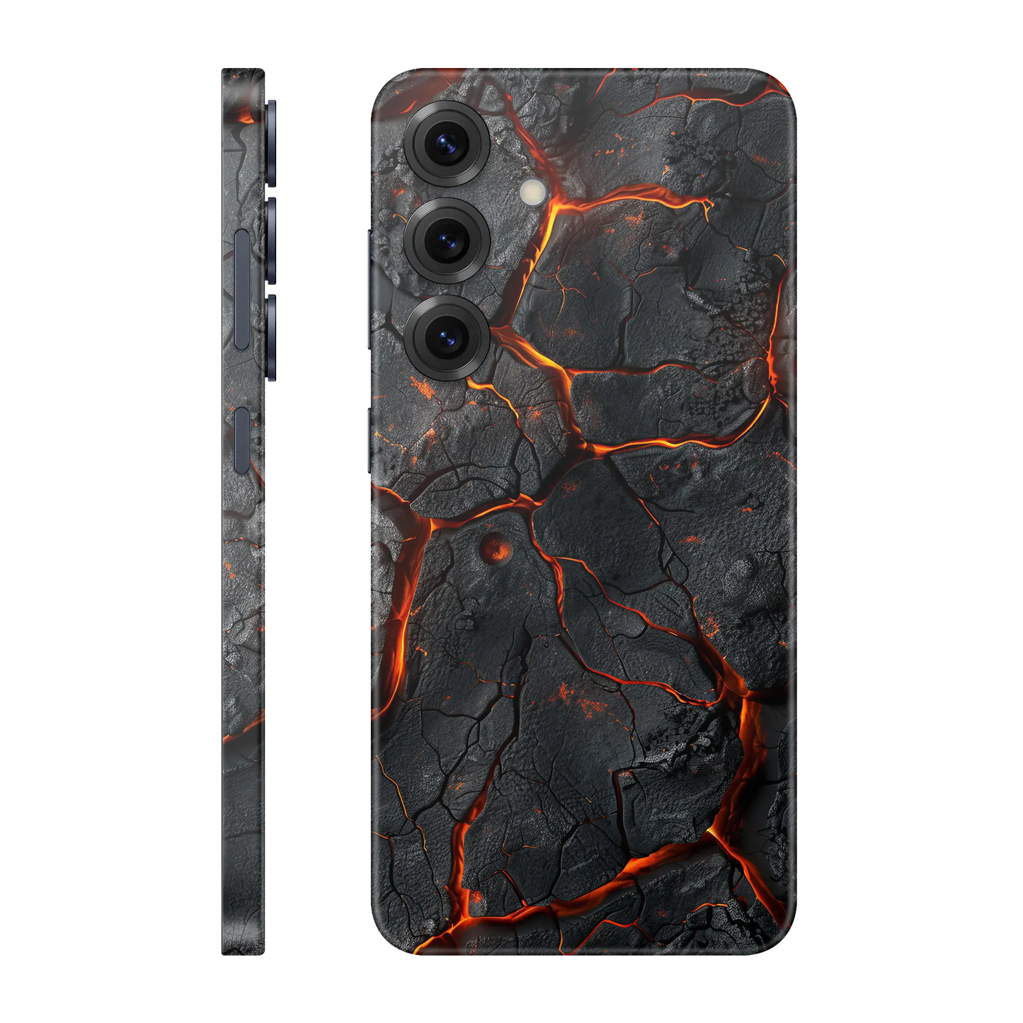 Folie de protectie Samsung Galaxy S25 FE, eSkins Signature, Skin Inferno Crust
